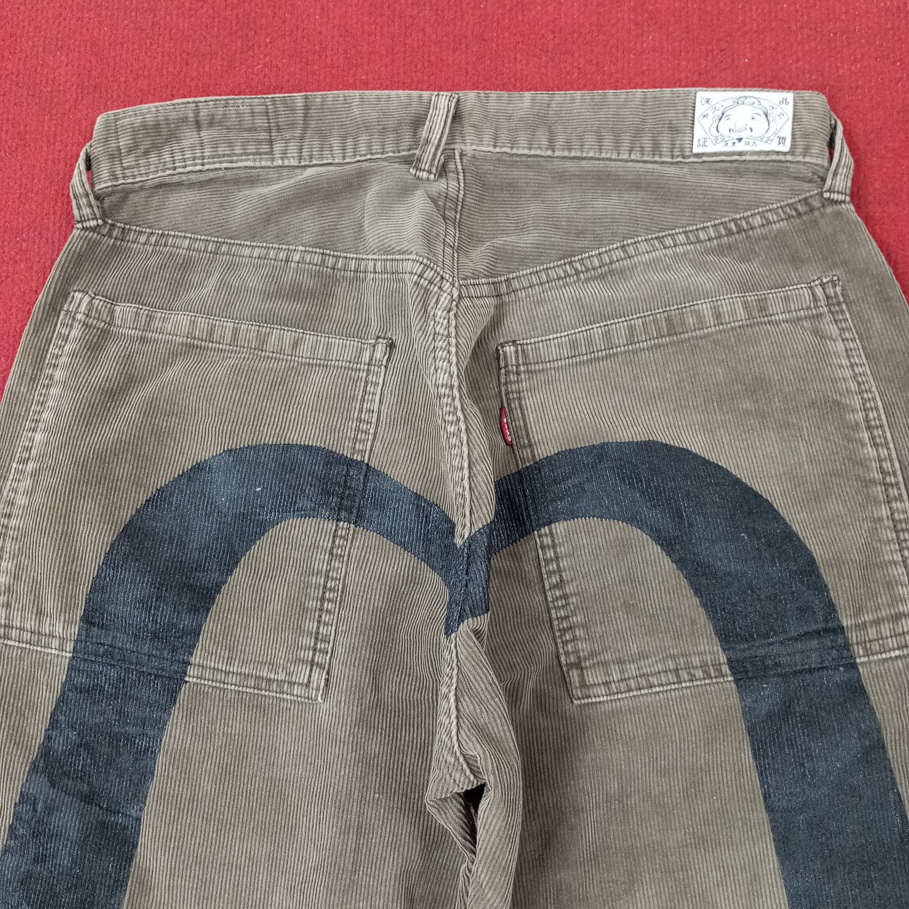 Evisu Evisu Streetwear Custom Daicock Velvet Pants c217n1 dp1 Size US 30 / EU 46 - 2 Thumbnail