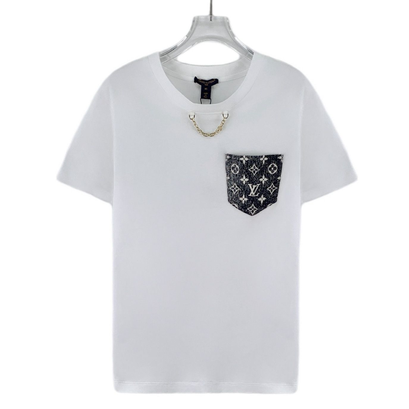 Louis Vuitton Louis Vuitton Pocket Monogram T-Shirt White (XS) Size US XS / EU 42 / 0 - 1 Thumbnail