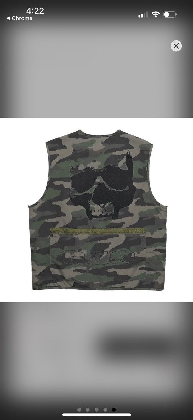 G59 Records G59 Tactical Vest (Woodland Camo) Size ONE SIZE - 6 Thumbnail