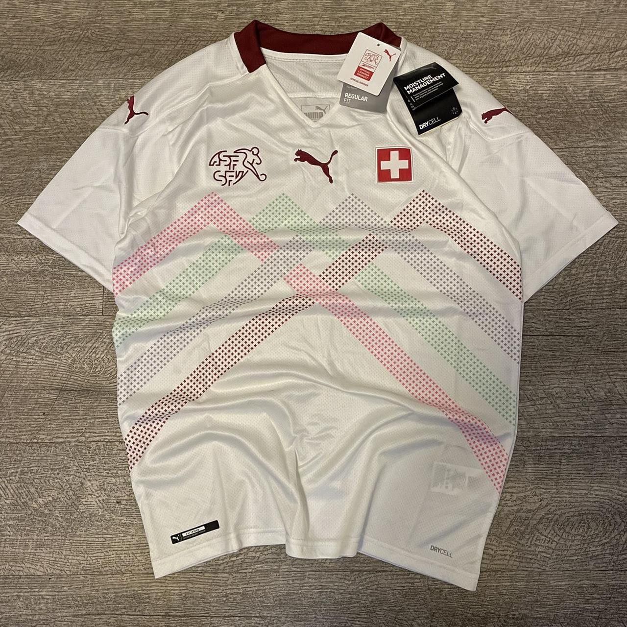 Puma × Vintage Puma Switzerland 2020-2021 Away Jersey Size US M / EU 48-50 / 2 - 1 Thumbnail