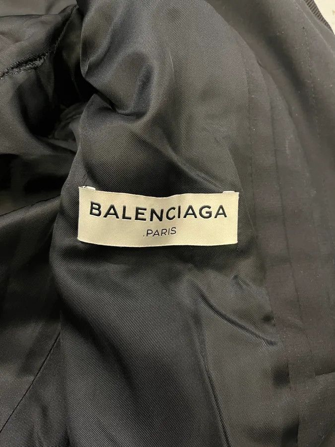 Balenciaga SS2014 Balenciaga Black Bomber Jacket Size US M / EU 48-50 / 2 - 9 Thumbnail