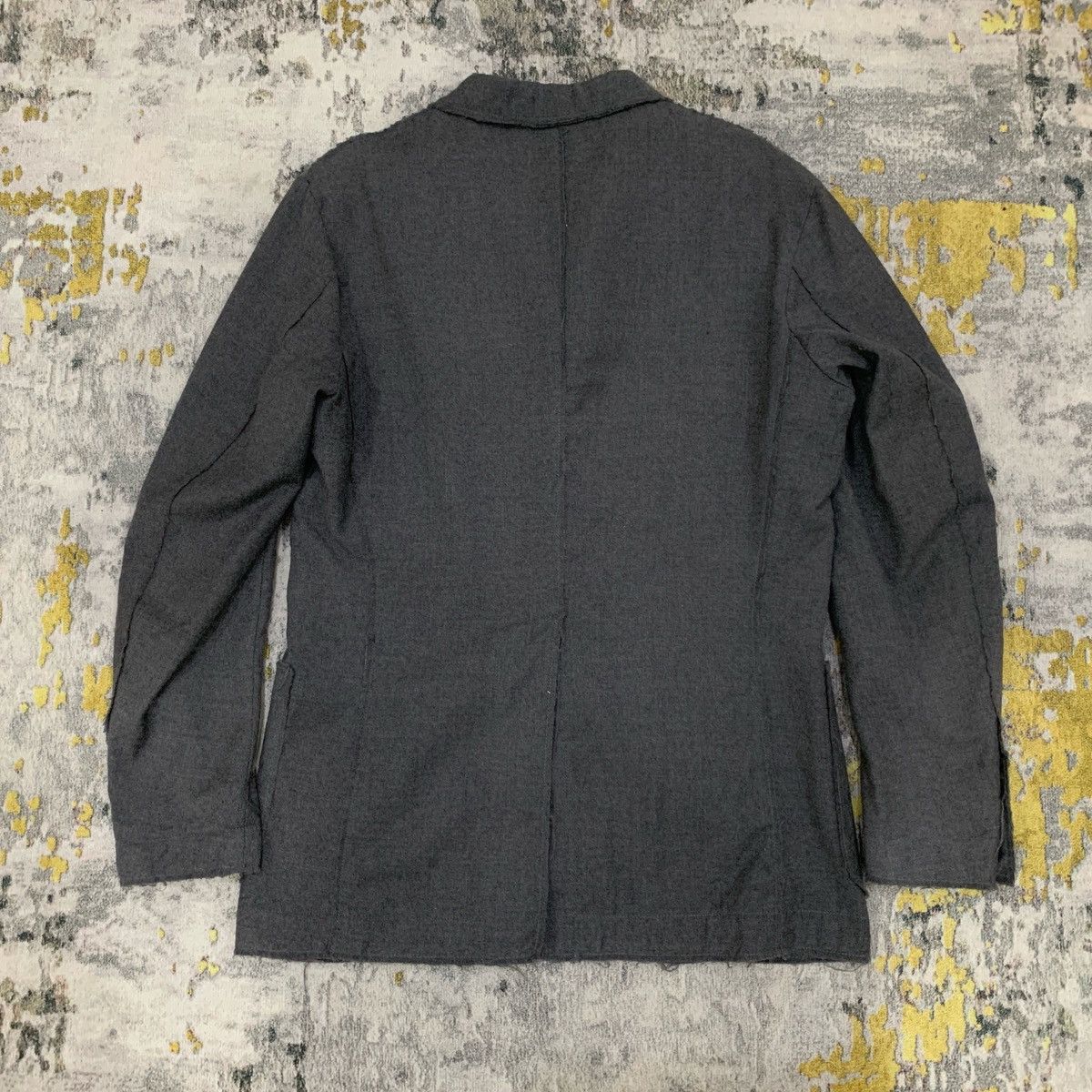 Nepenthes NEPENTHES X BARENA VENEZIA WOOL COAT BLAZER LIGHT GRAY Size US S / EU 44-46 / 1 - 2 Thumbnail
