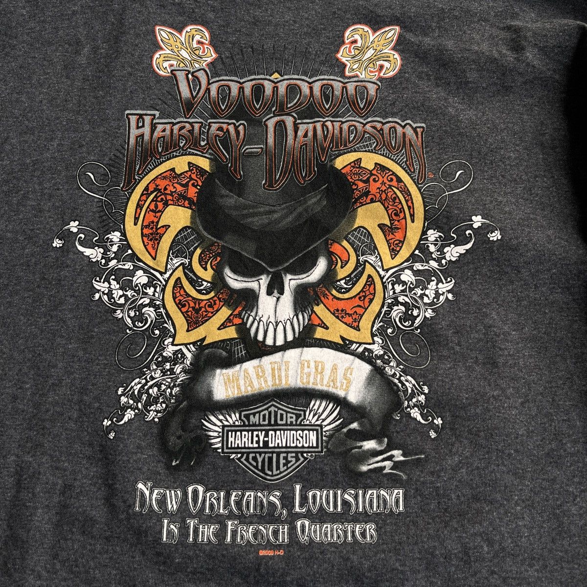 Harley Davidson Harley Davidson Flame Long Sleeve 2009 Size US XXL / EU 58 / 5 - 15 Thumbnail