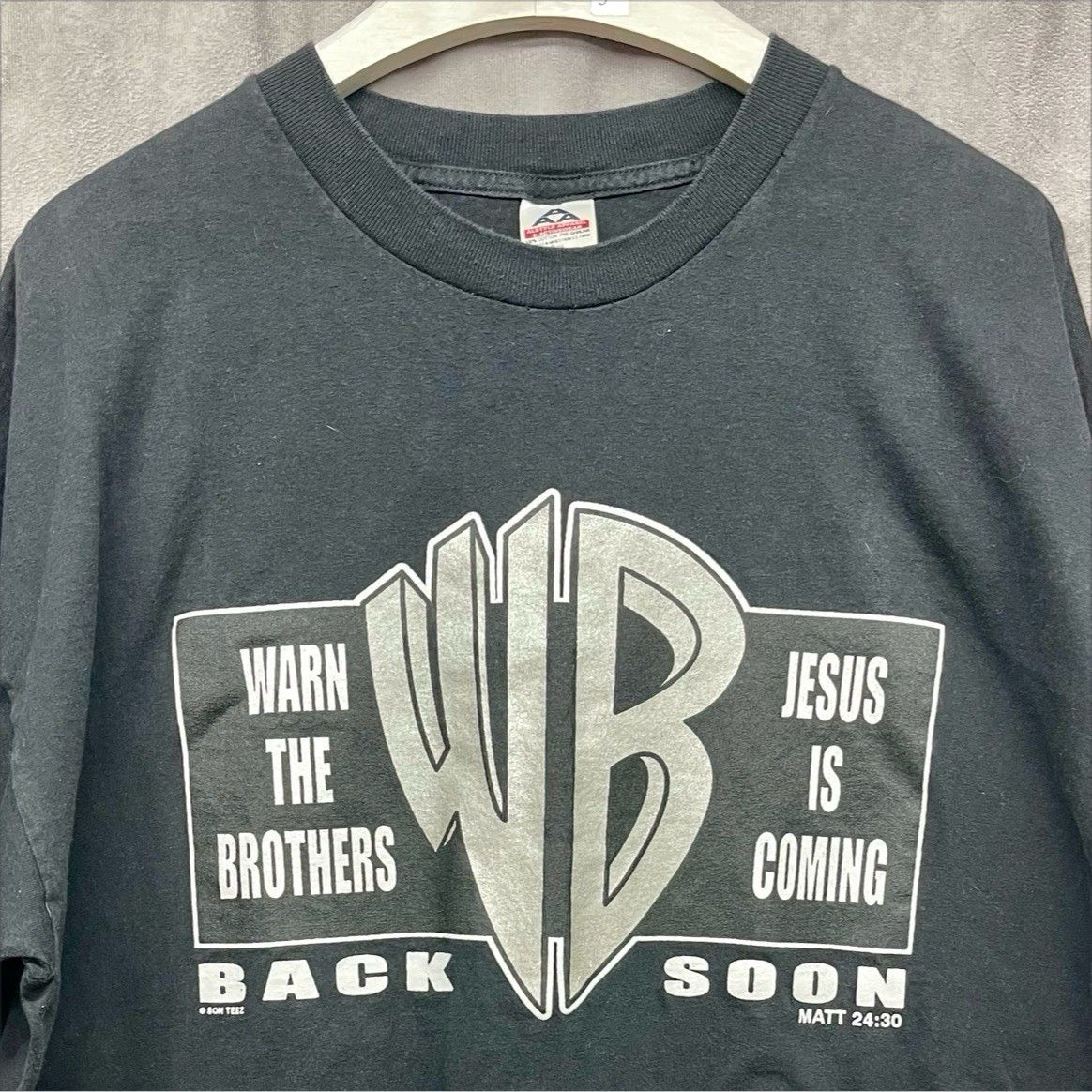 Other VINTAGE WARN THE BROTHERS JESUS IS COMING SHIRT 2XL Y2K WB P Size US XXL / EU 58 / 5 - 1 Thumbnail