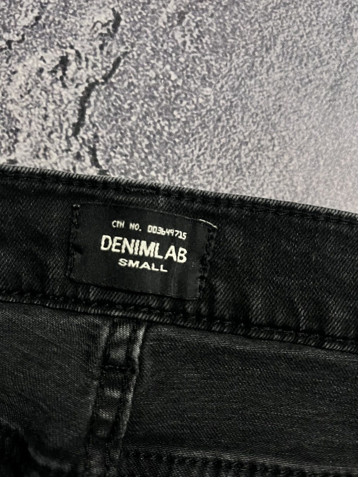 Japanese Brand CRAZY Vintage Slim Fit Drip Jean - Archive Y2K Avan Grunge Size US 29 - 6 Thumbnail
