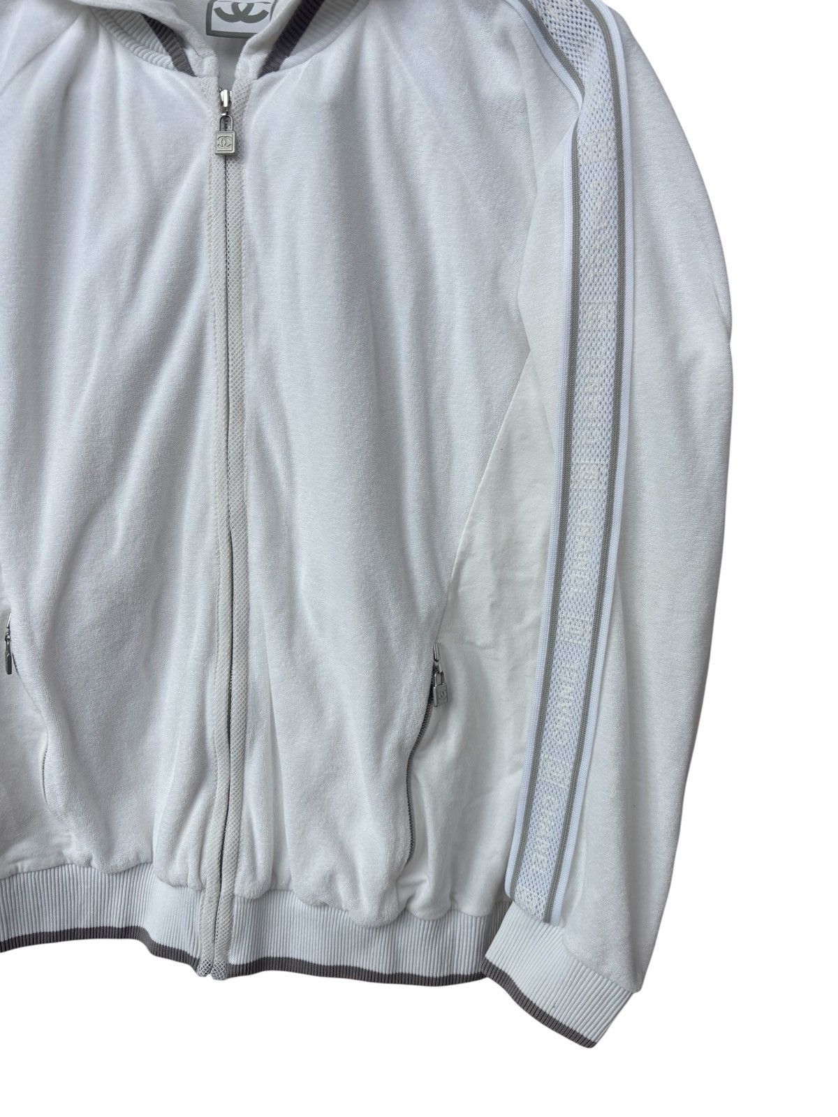 Chanel Chanel Sport Logo Zip Hoodie Size S / US 4 / IT 40 - 6 Thumbnail