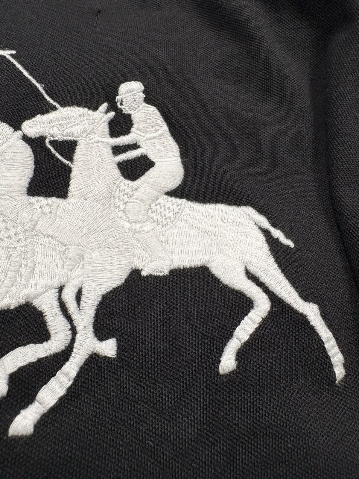 Polo Ralph Lauren Polo Ralph Lauren Custom Fit Polo Shirt Pony Spellout Logo L Size L / US 10 / IT 46 - 6 Thumbnail