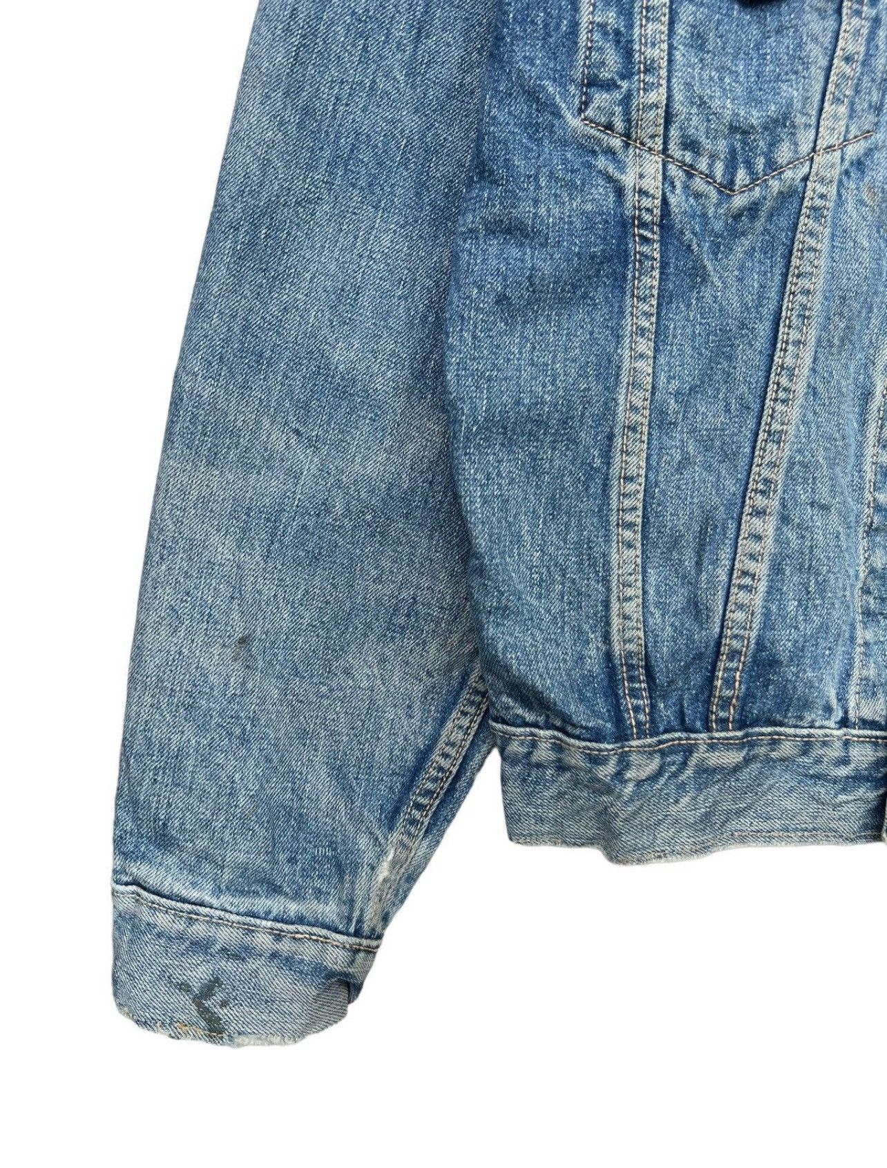 Vintage Vintage 70s Canton Denim Jacket Distressed Denim Jacket Size US S / EU 44-46 / 1 - 3 Thumbnail