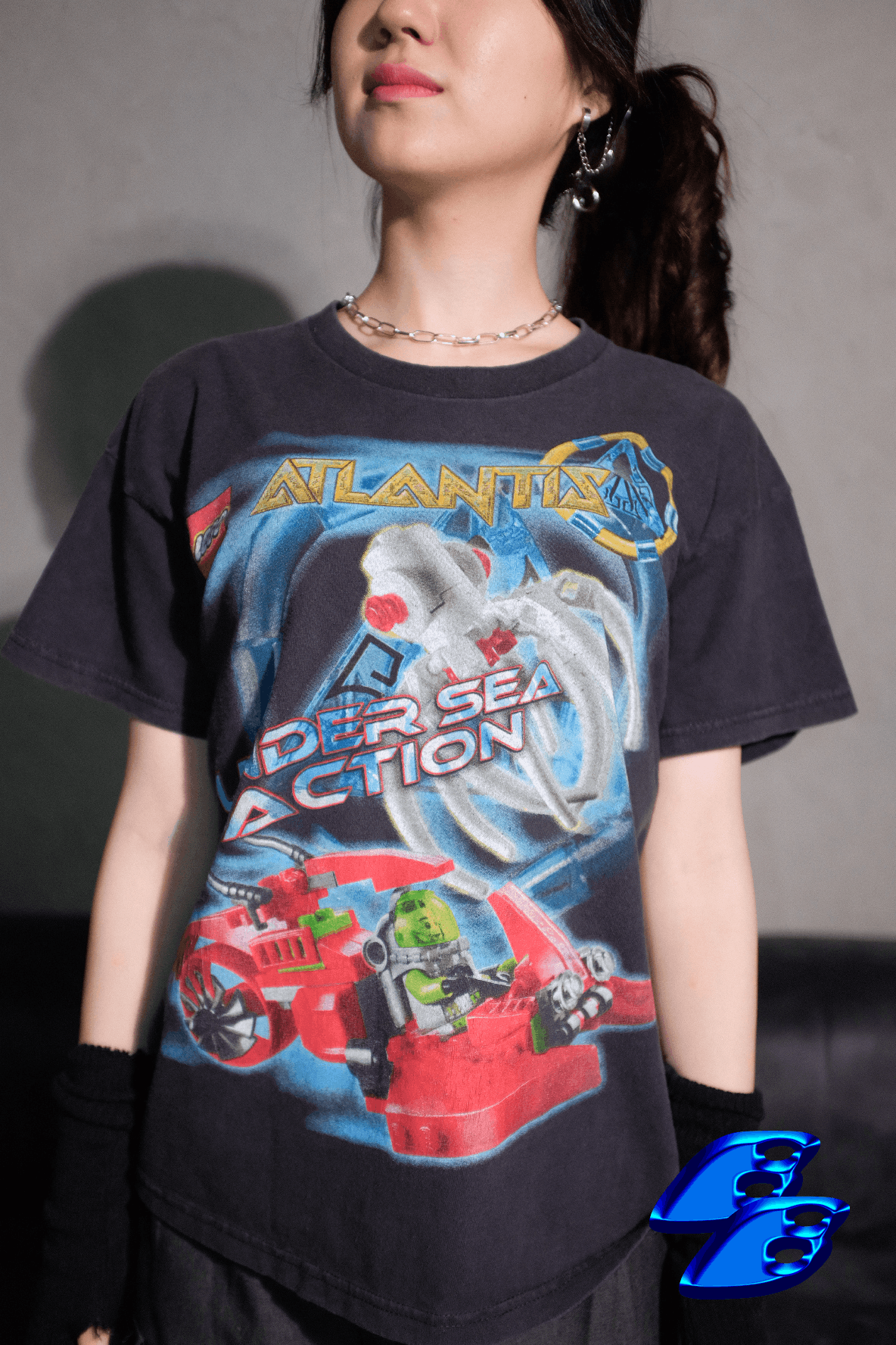 Cartoon Network RARE LEGO ATLANTIS VINTAGE TEE Size US M / EU 48-50 / 2 - 2 Thumbnail