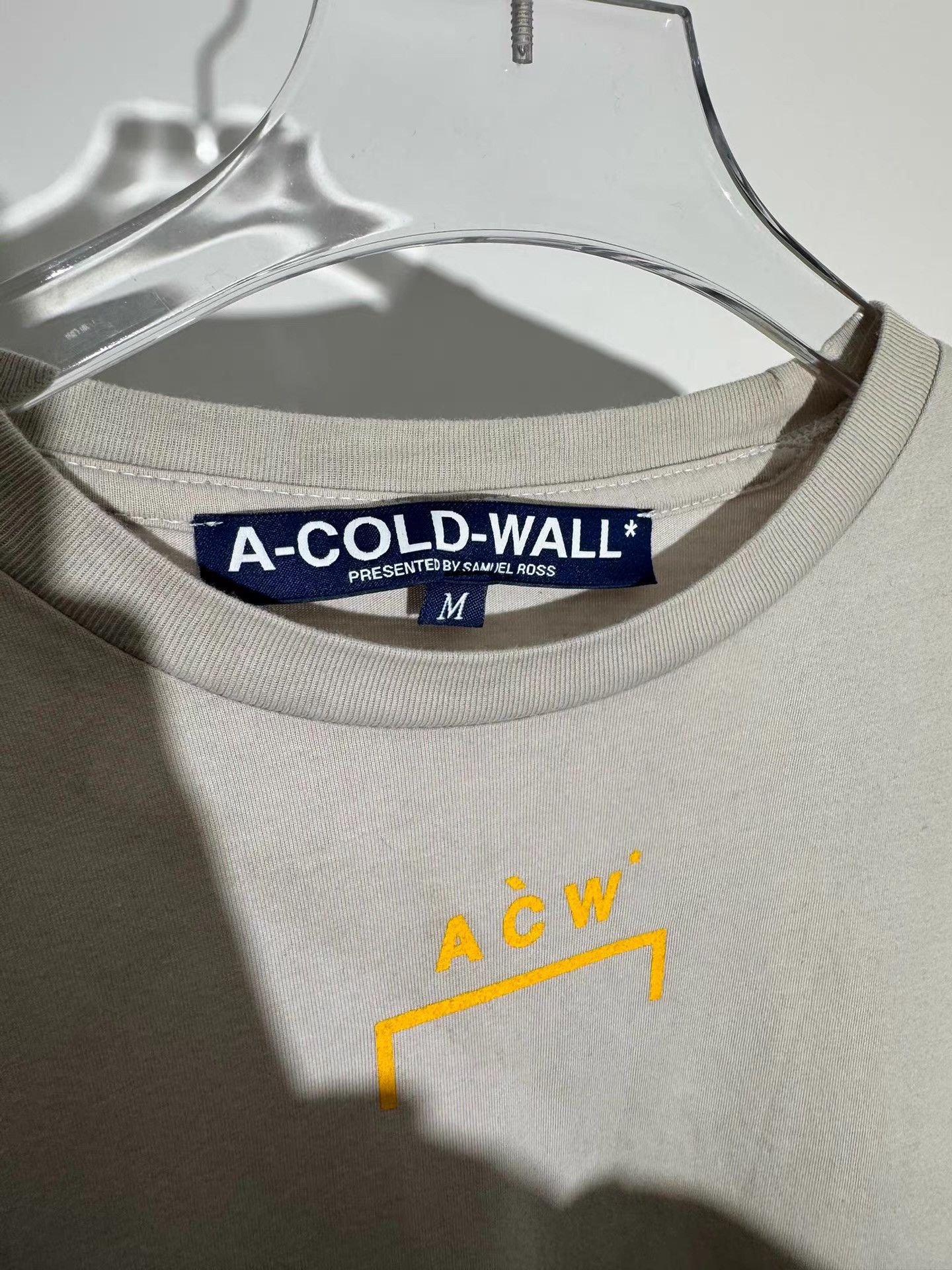 A-COLD-WALL* A-COLD-WALL* ACW gray washed short-sleeve tee Q17 Size US M / EU 48-50 / 2 - 4 Thumbnail