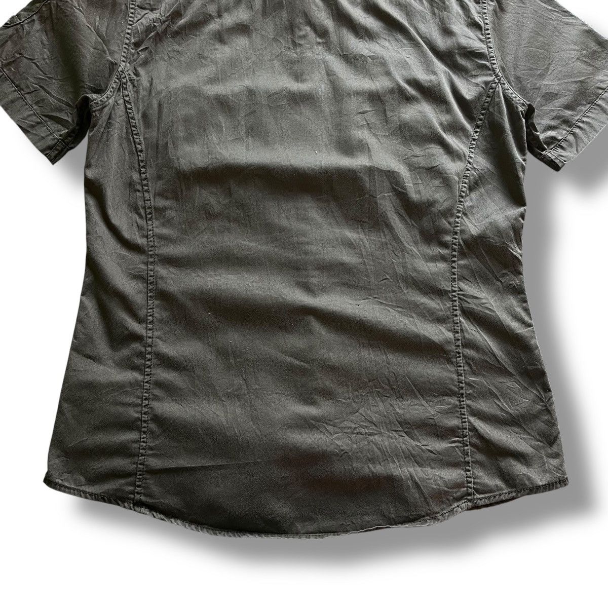 Issey Miyake OFFER🤝 TETE HOMME ISSEY MIYAKE ARMY STYLE ZIPPED UP SHIRT Size US M / EU 48-50 / 2 - 12 Thumbnail