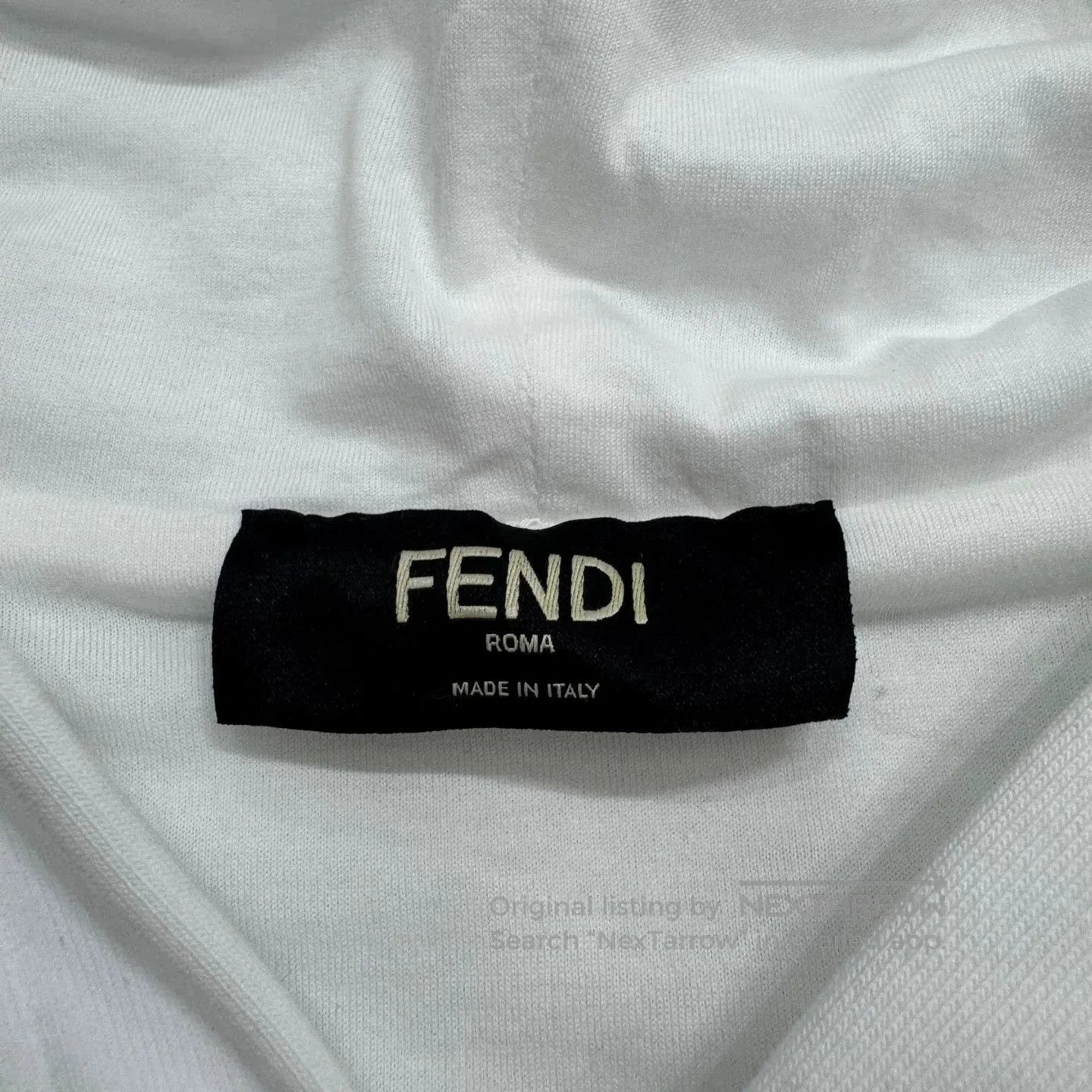 Fendi Fendi Monogram Paneled Hoodie. Size US XL / EU 56 / 4 - 2 Thumbnail