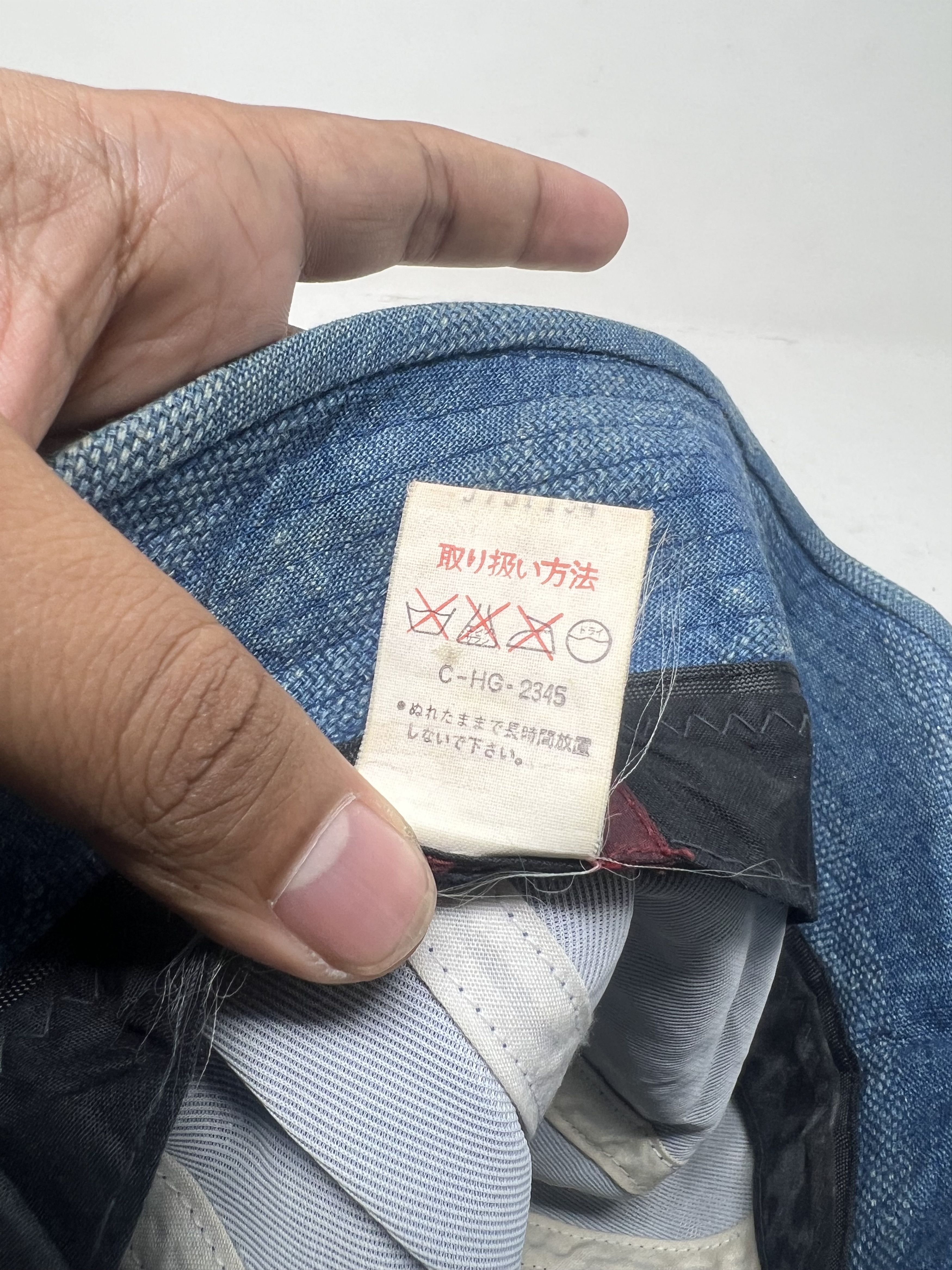 Japanese Brand Janeriver Kendo Indigo Workwear Bucket Hat Size ONE SIZE - 13 Thumbnail
