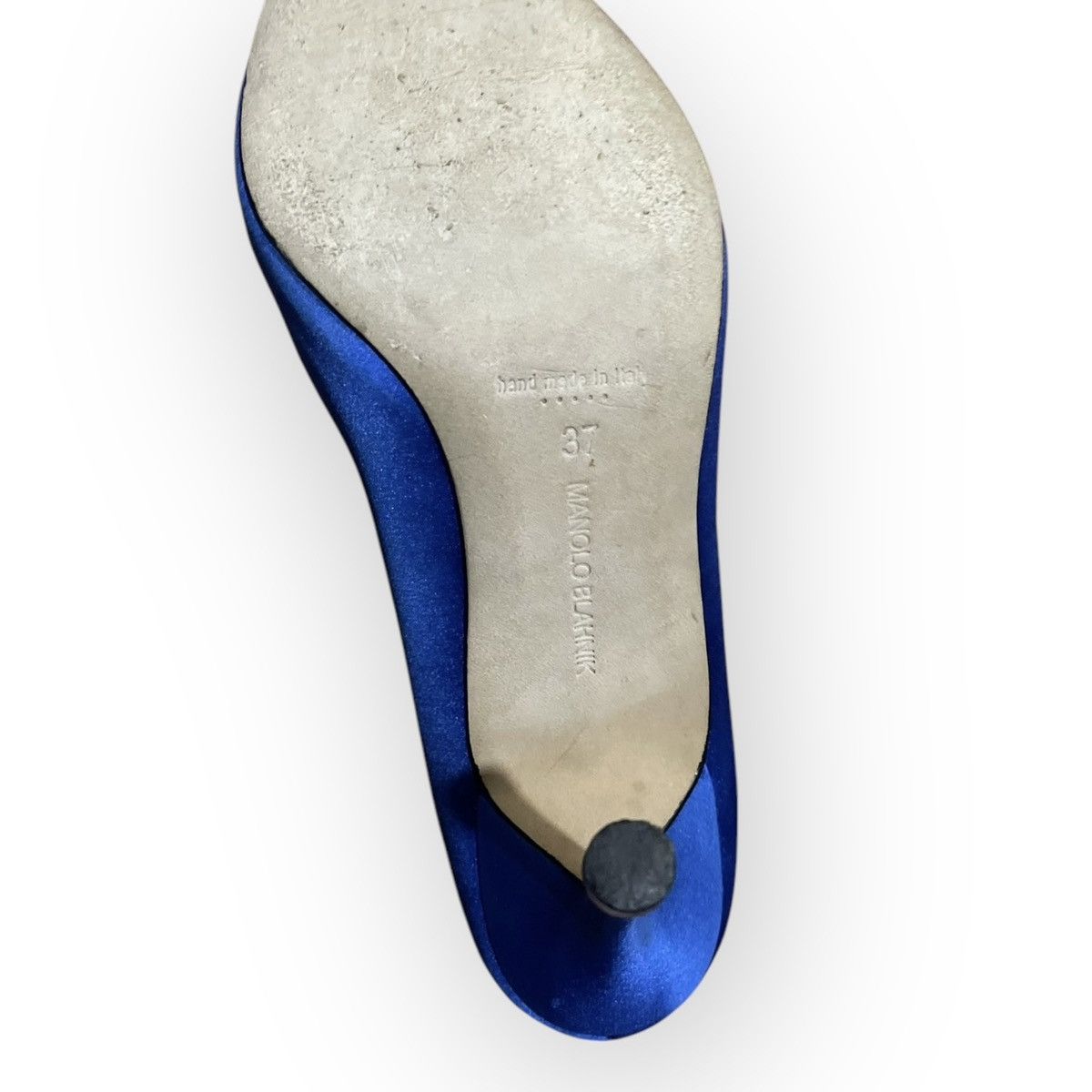 Manolo Blahnik Manolo Blahnik Hangisi 90 Heels Size US 7 / IT 37 - 10 Thumbnail