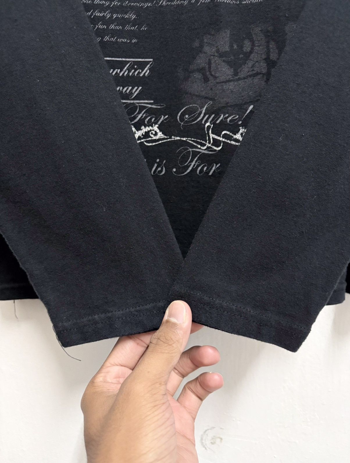 If Six Was Nine Fly Beans - Japanese Poem Gothic If Six was Nine L/S T-Shirt Size US S / EU 44-46 / 1 - 7 Thumbnail