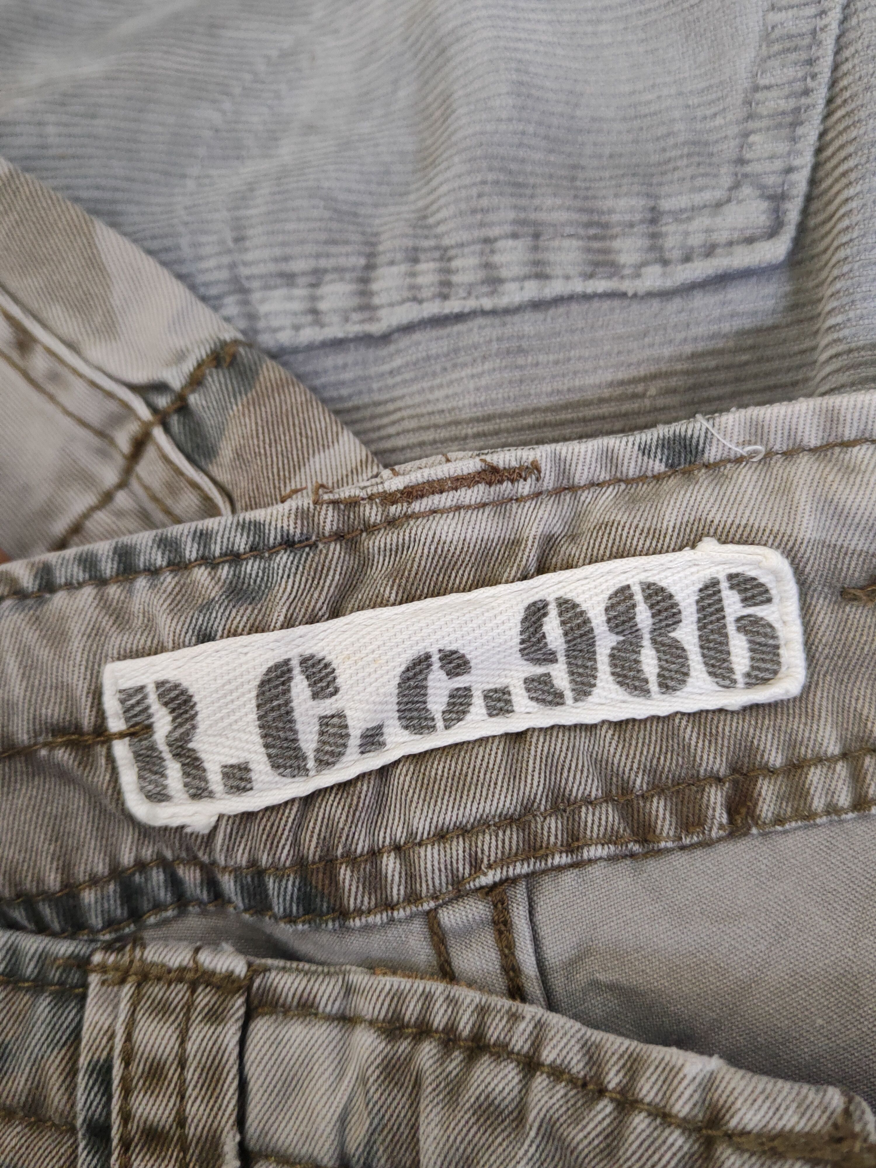 Japanese Brand Real Crush Clothing Camo Multipocket Cargo Pants #W1889 Size US 30 / EU 46 - 16 Thumbnail