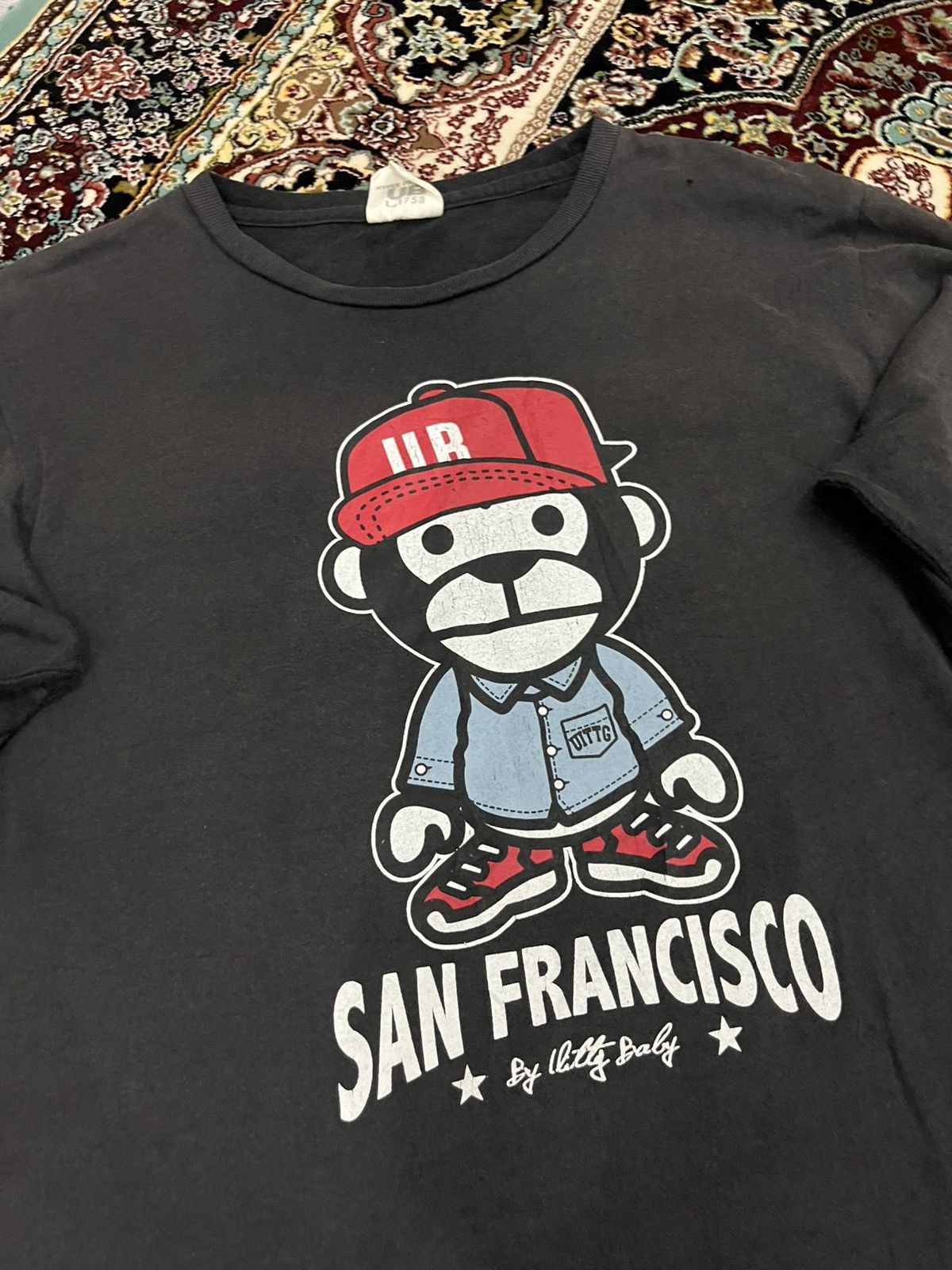 Hysteric Glamour 💥Sunfaded UITTG BABY Baby Milo Rip Off Brand Size US L / EU 52-54 / 3 - 3 Thumbnail