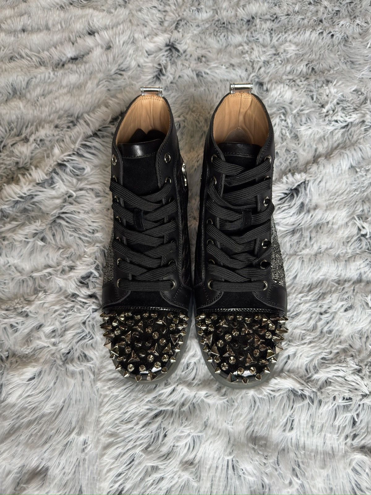 Christian Louboutin Christian Louboutin Leopard Pattern Strass Spikes Size US 8.5 / EU 41-42 - 2 Thumbnail