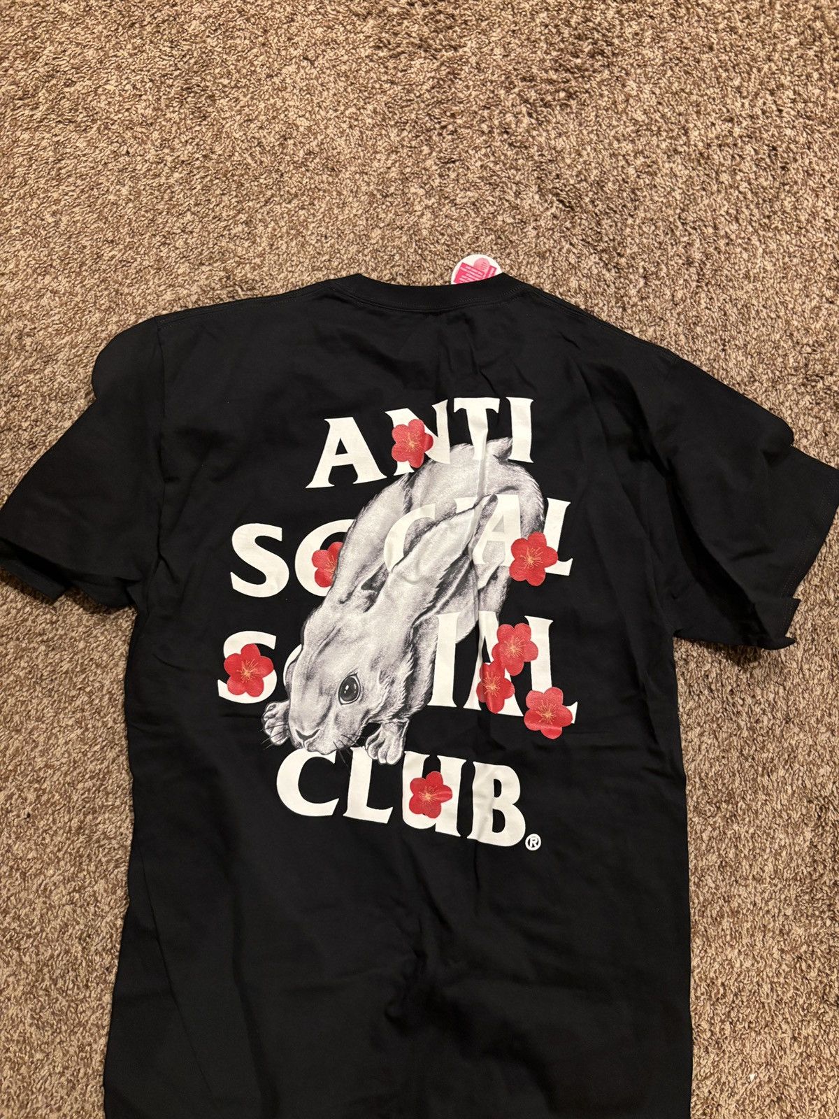 Anti Social Social Club Anti social-social club bunny tee Size US M / EU 48-50 / 2 - 2 Thumbnail
