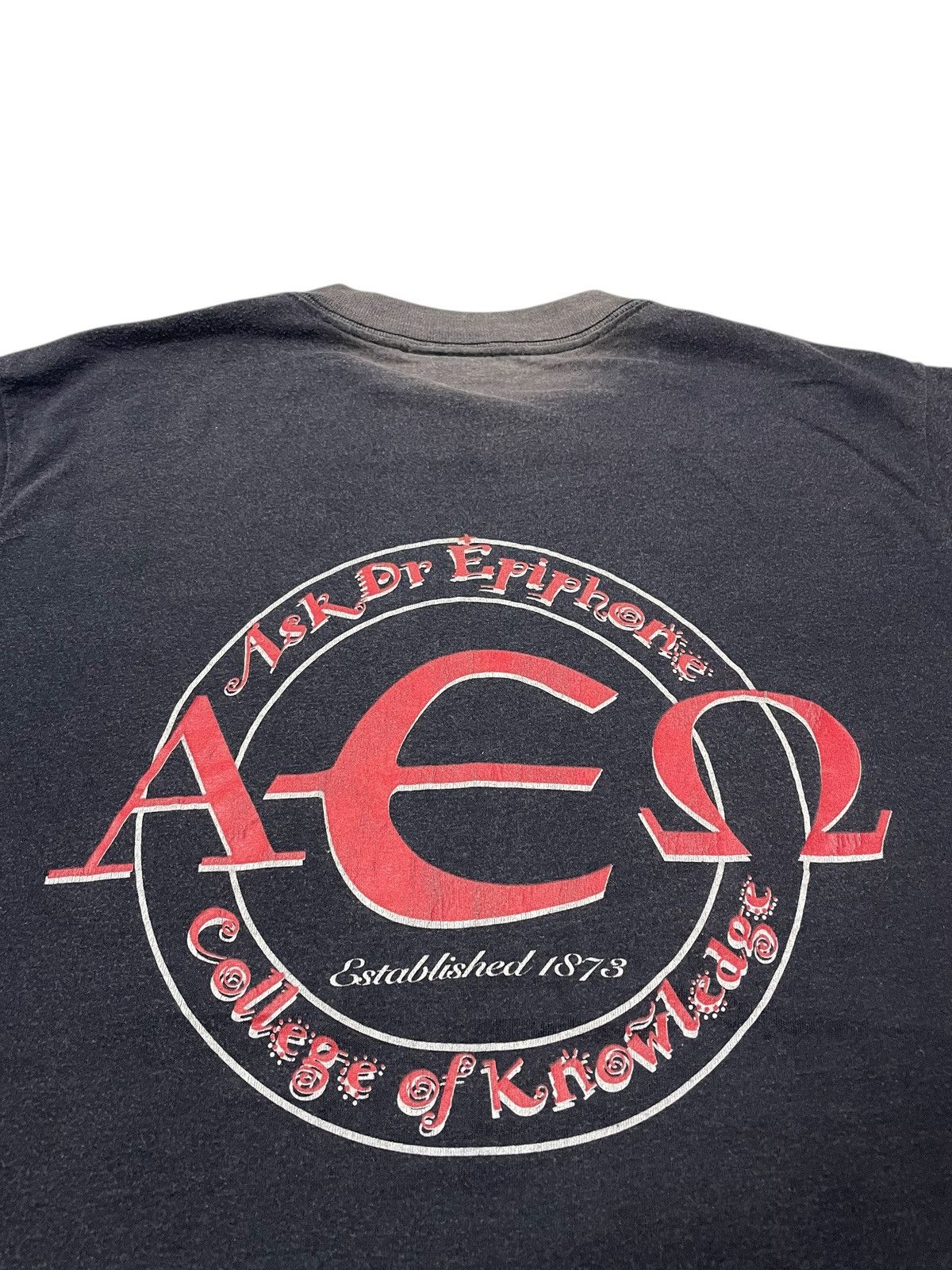 Band Tees Vintage Dr EPIPHONE Alpha Epi Omega TShirt Size US L / EU 52-54 / 3 - 4 Thumbnail