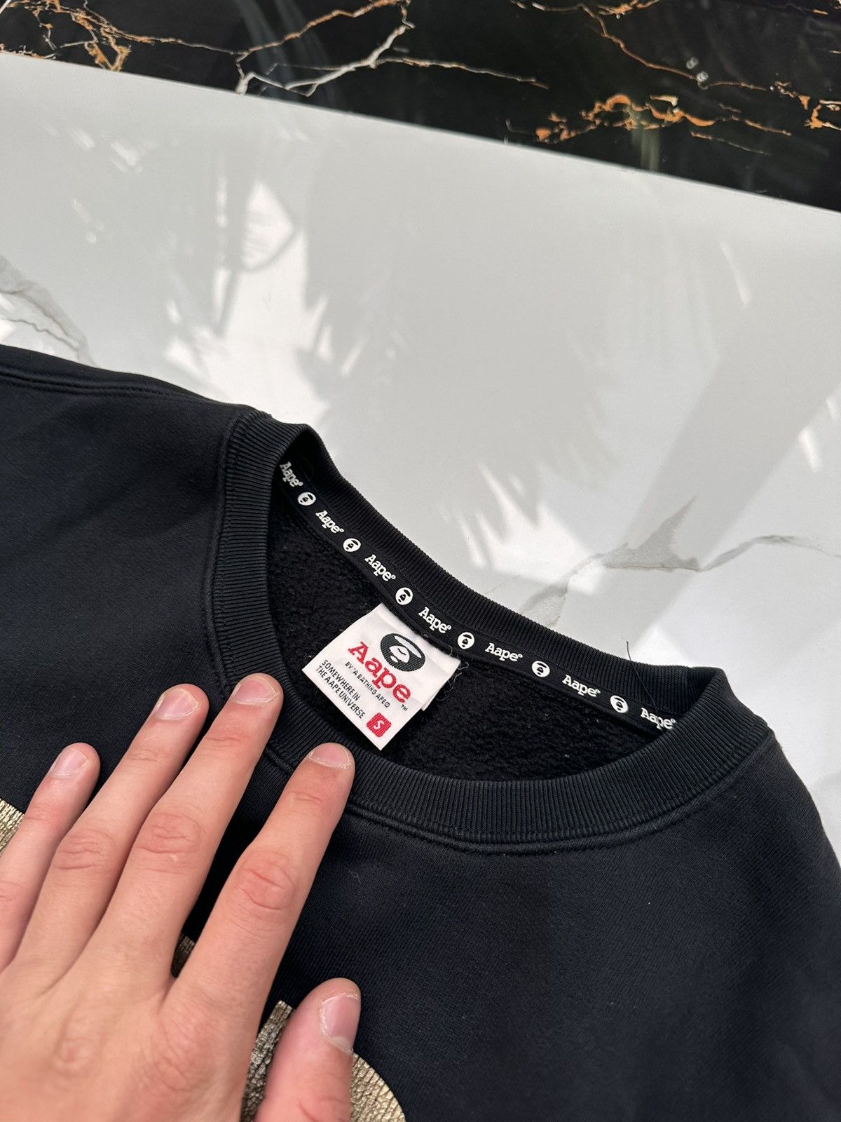 Aape × Vintage AAPE X DRAGONBALL VINTAGE BIG LOGO STREETWEAR SWEATSHIRT Size US S / EU 44-46 / 1 - 8 Thumbnail
