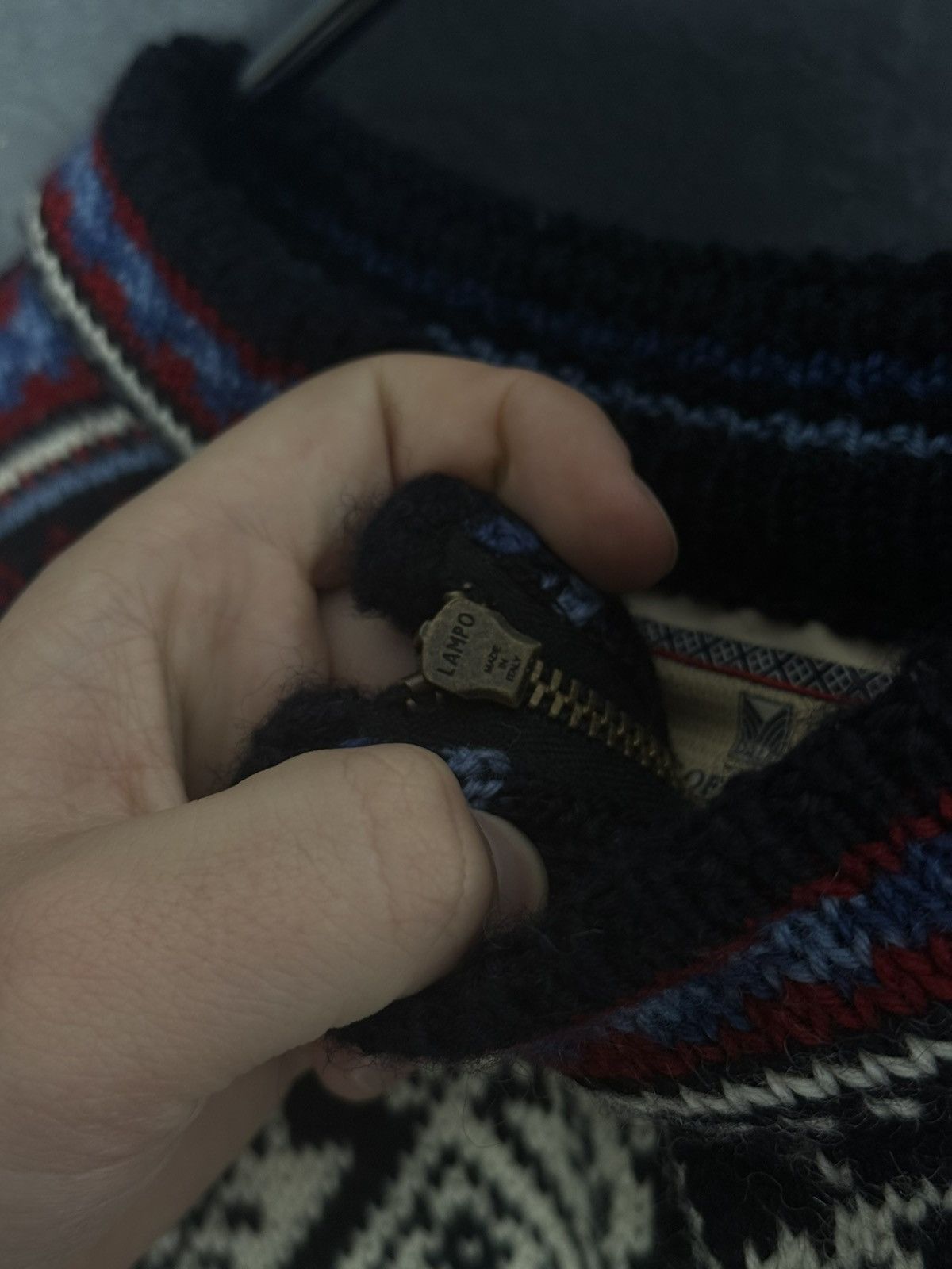 Dale Of Norway Dale Of Norway Men’s 1/4 Zip Wool Knitted Sweather Size XL Size US XL / EU 56 / 4 - 13 Thumbnail