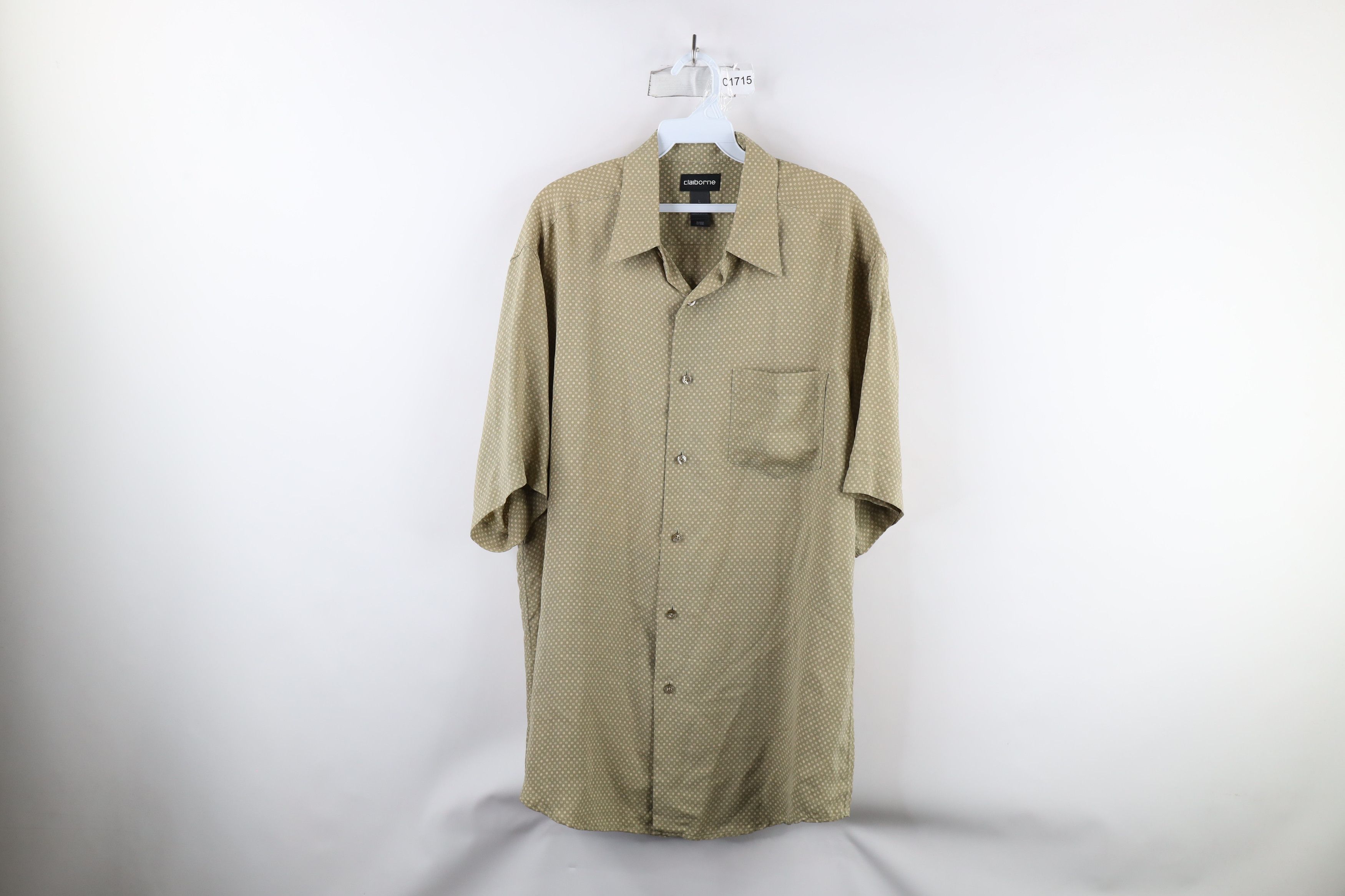 Vintage Vintage 90s Streetwear Short Sleeve Collared Button Shirt Size US L / EU 52-54 / 3 - 1 Thumbnail
