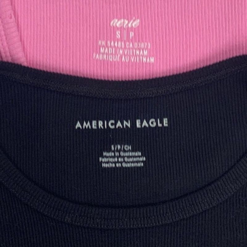 American Eagle Outfitters 2 New American Eagle Womens Small Sleeveless Tank Tops Size S / US 4 / IT 40 - 5 Thumbnail