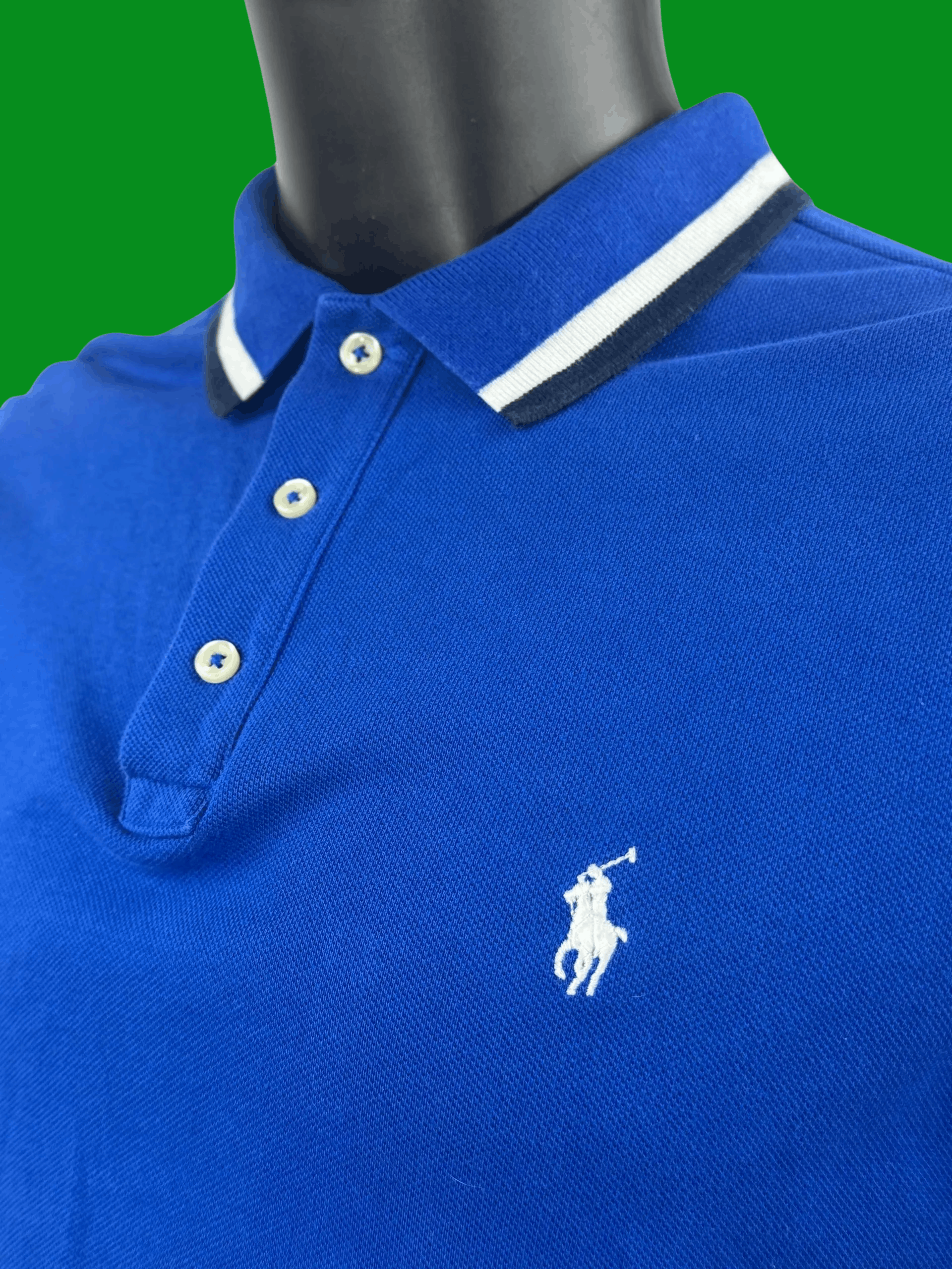 Polo Ralph Lauren VTG Polo Ralph Lauren Classic Fit Bright White Pony Logo Size US M / EU 48-50 / 2 - 3 Thumbnail