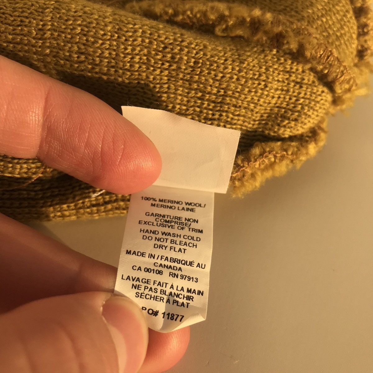 Canada Goose Canada Goose Wool Hat Size ONE SIZE - 5 Thumbnail