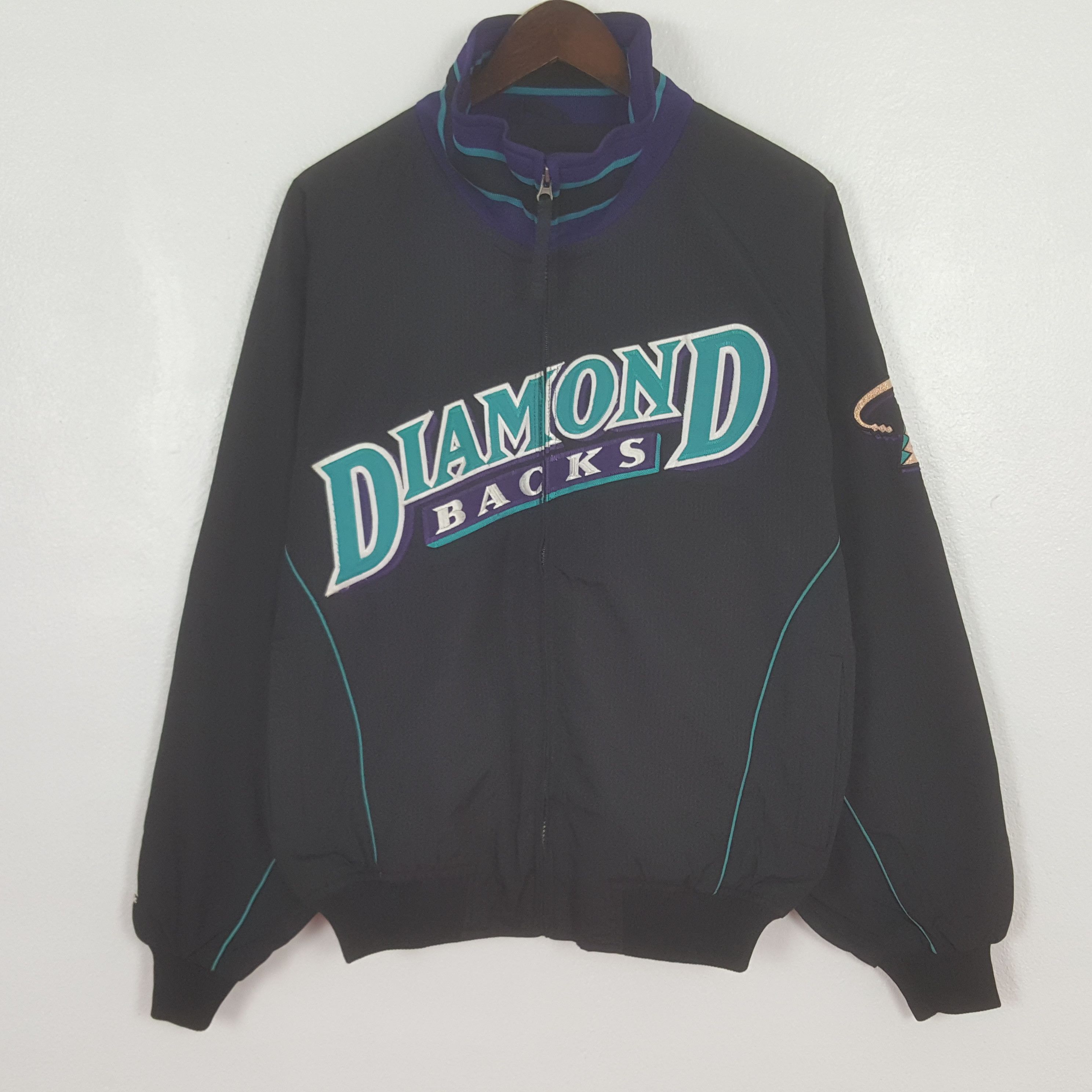 MLB Vintage MLB x Majestic Diamond Backs Bomber Jacket Size US M / EU 48-50 / 2 - 1 Thumbnail