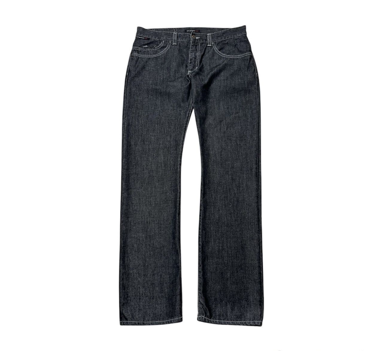 Designer × H&M × Karl Lagerfeld Karl Lagerfeld for H&M dark grey goth denim jeans pants Size US 32 / EU 48 - 1 Thumbnail