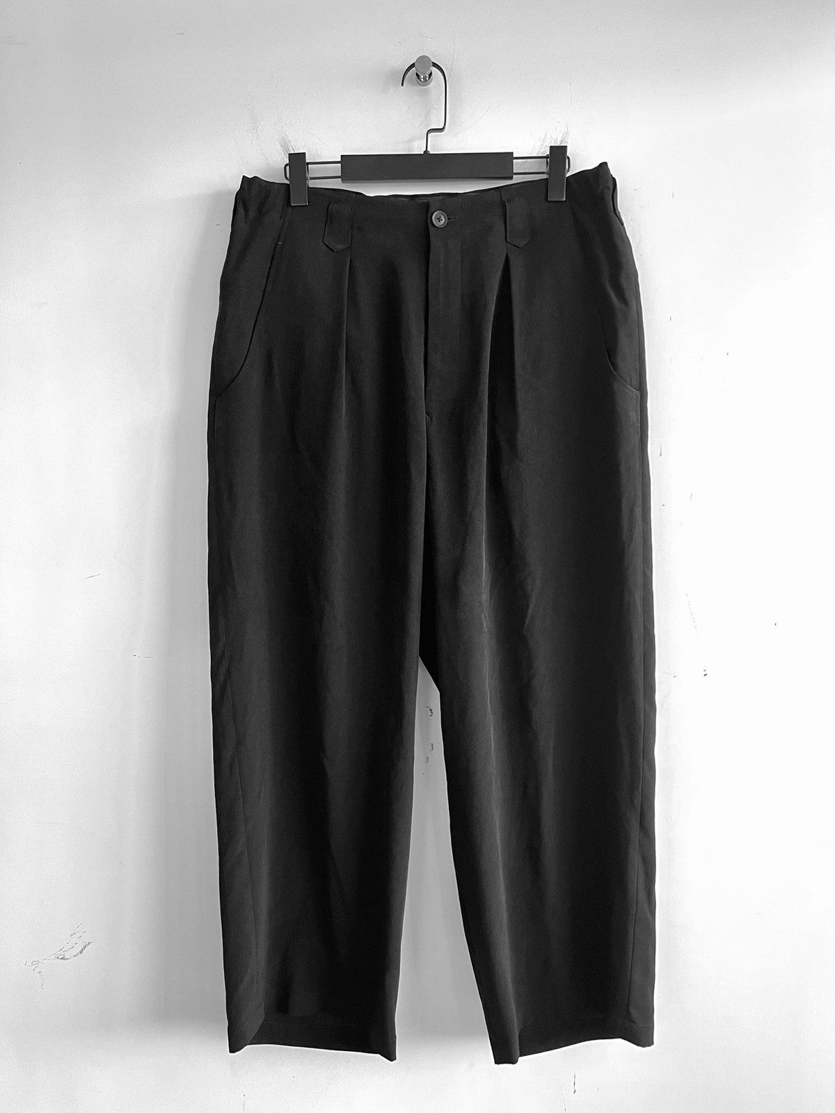 Yohji Yamamoto Pour Homme - Ta/TUXEDO WIDE LOOP PANTS