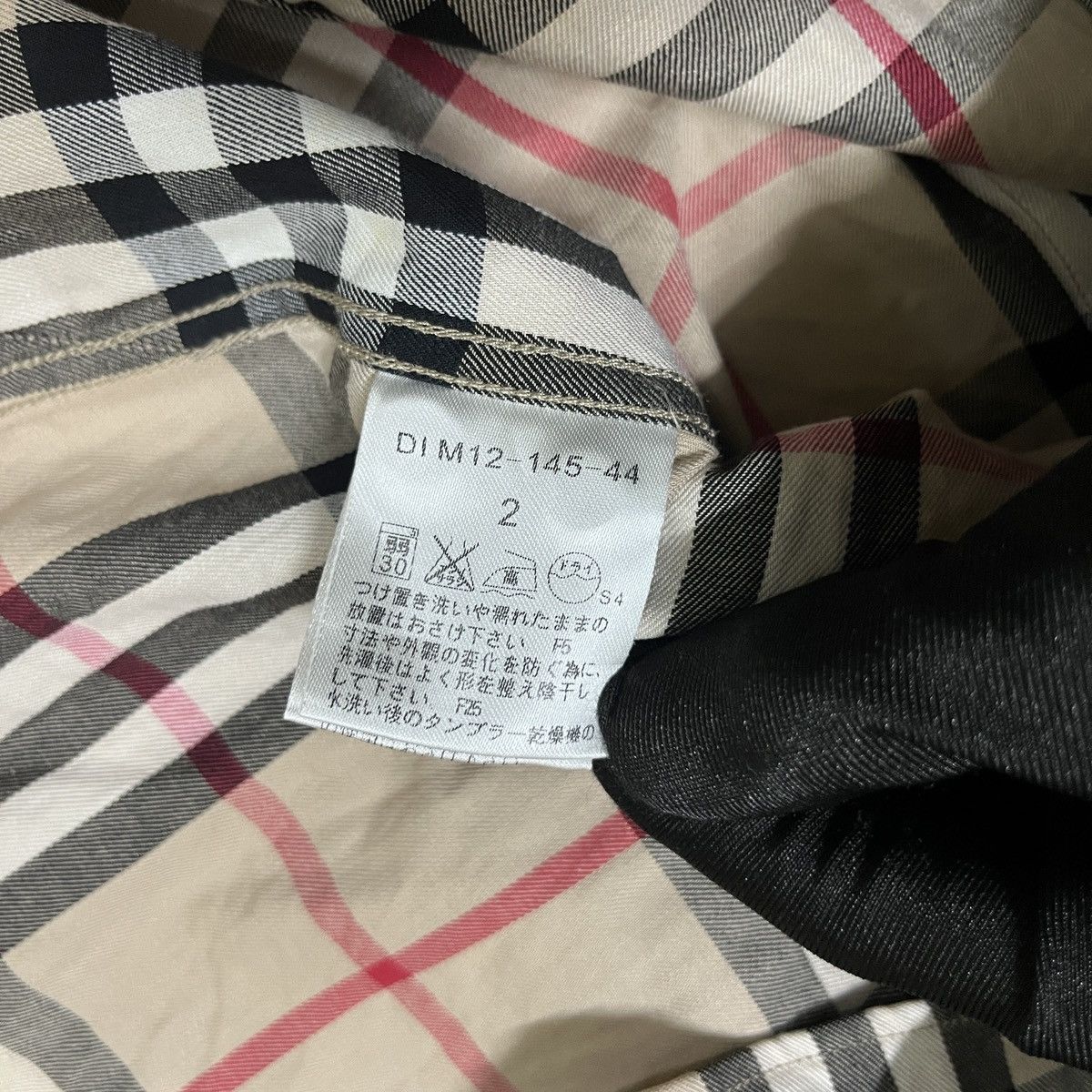 Black Label × Burberry Vintage Burberry Nova Check Button Up Shirt Size S / US 4 / IT 40 - 8 Thumbnail