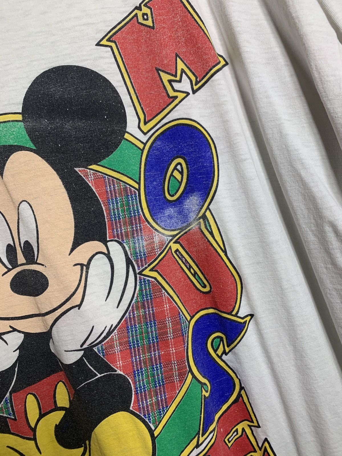 Disney × Mickey Mouse × Vintage Vintage Mickey Mouse Disney tee Size US XXL / EU 58 / 5 - 3 Thumbnail