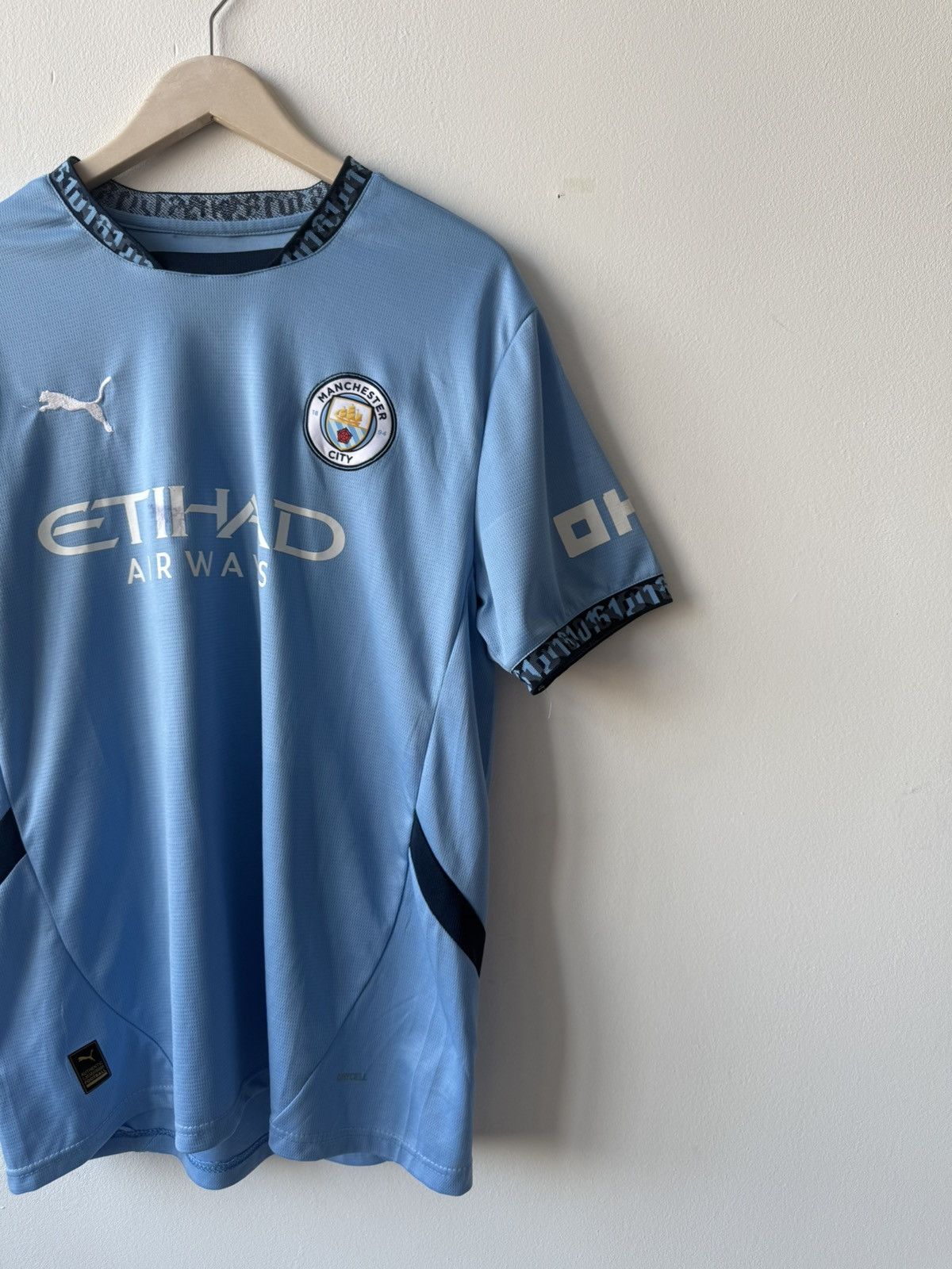 Puma Puma Manchester City 2024/2025 Home Soccer Jersey Size US XL / EU 56 / 4 - 4 Thumbnail