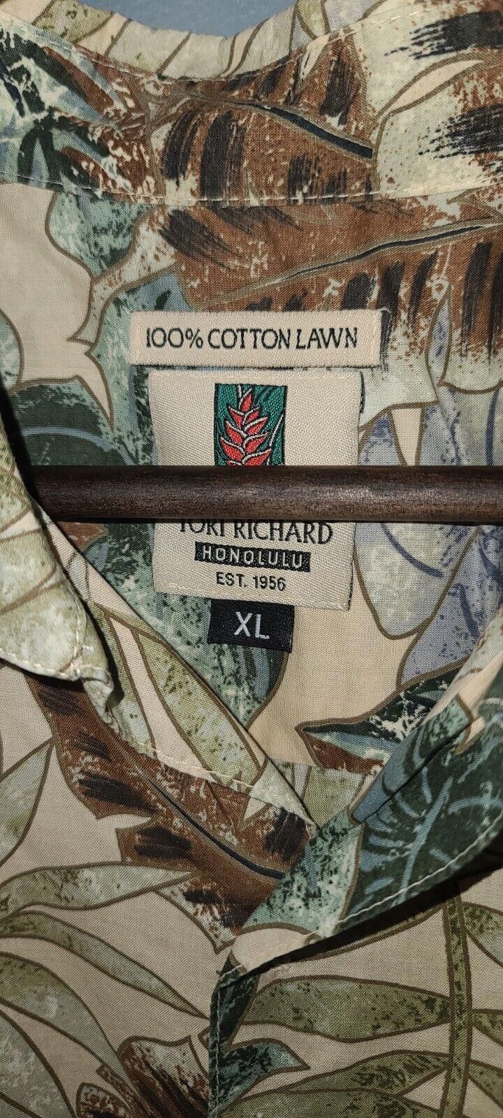 Tori Richard Vintage Tori Richard Hawaiian Shirt Men's XL Button Up USA Size US XL / EU 56 / 4 - 3 Thumbnail
