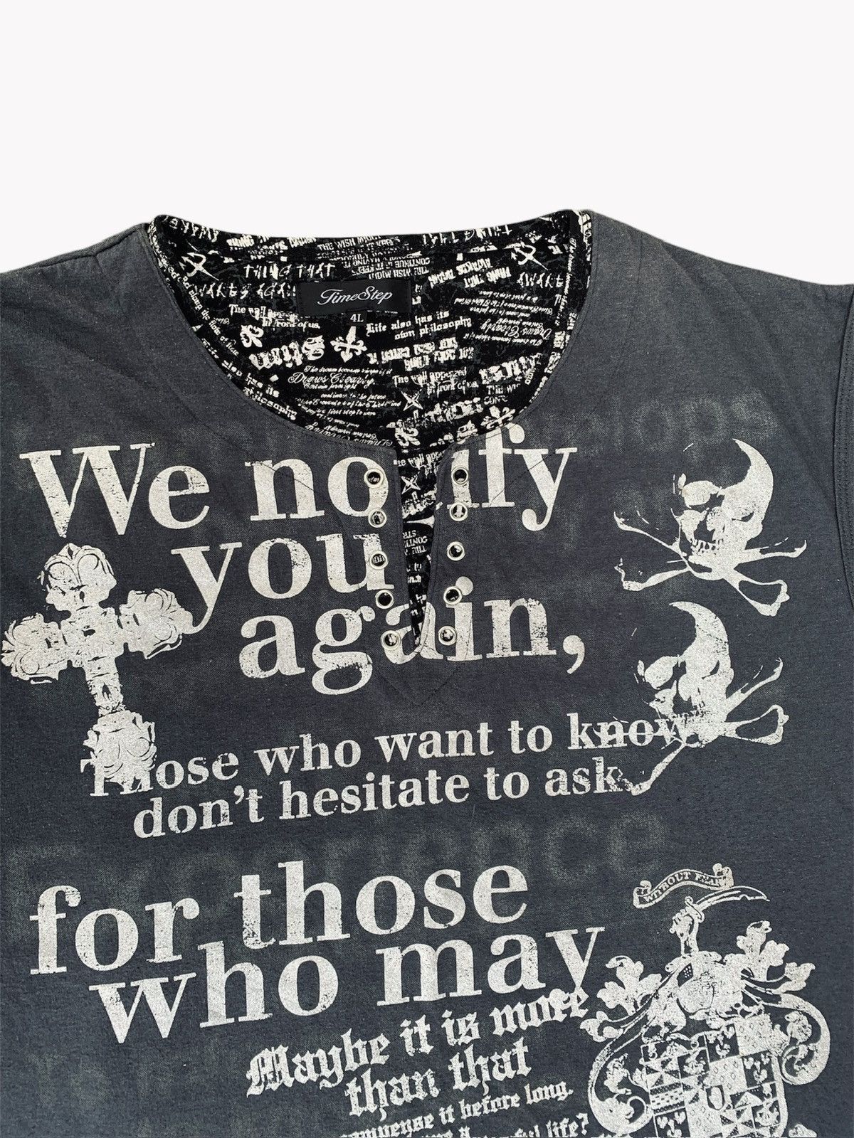 Hysteric Glamour × If Six Was Nine × Japanese Brand WE NOTIFY YOU AGAIN Size US L / EU 52-54 / 3 - 5 Thumbnail