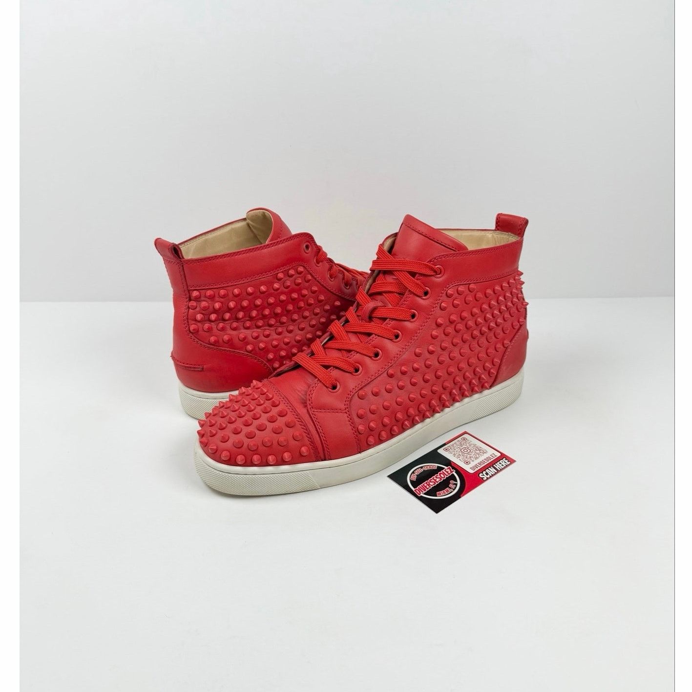 Christian Louboutin Christian Louboutin Red Bottom High-Top