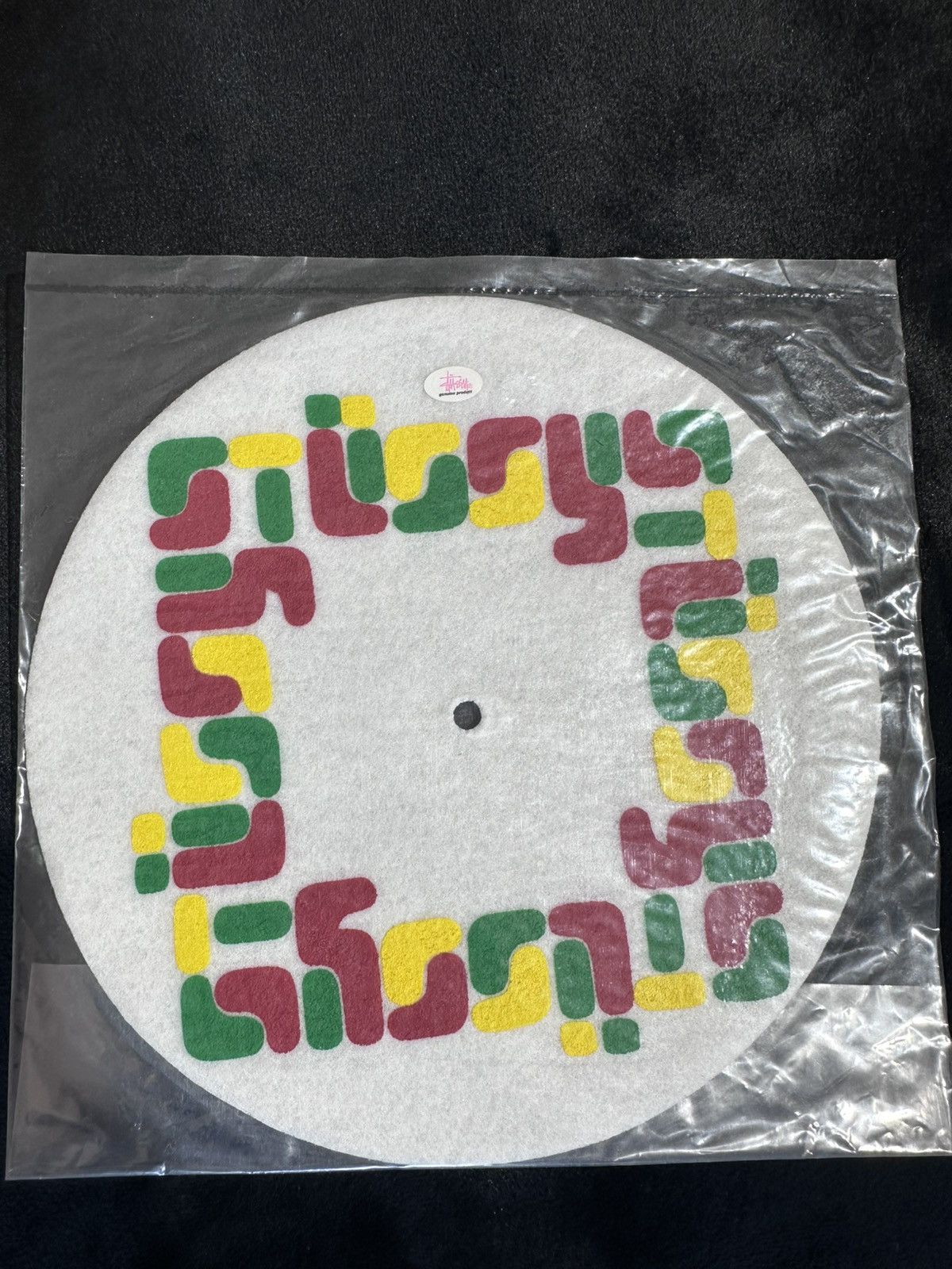 Stussy Stussy Vintage Rasta 7” Vinyl Slip Mat Size ONE SIZE - 1 Thumbnail