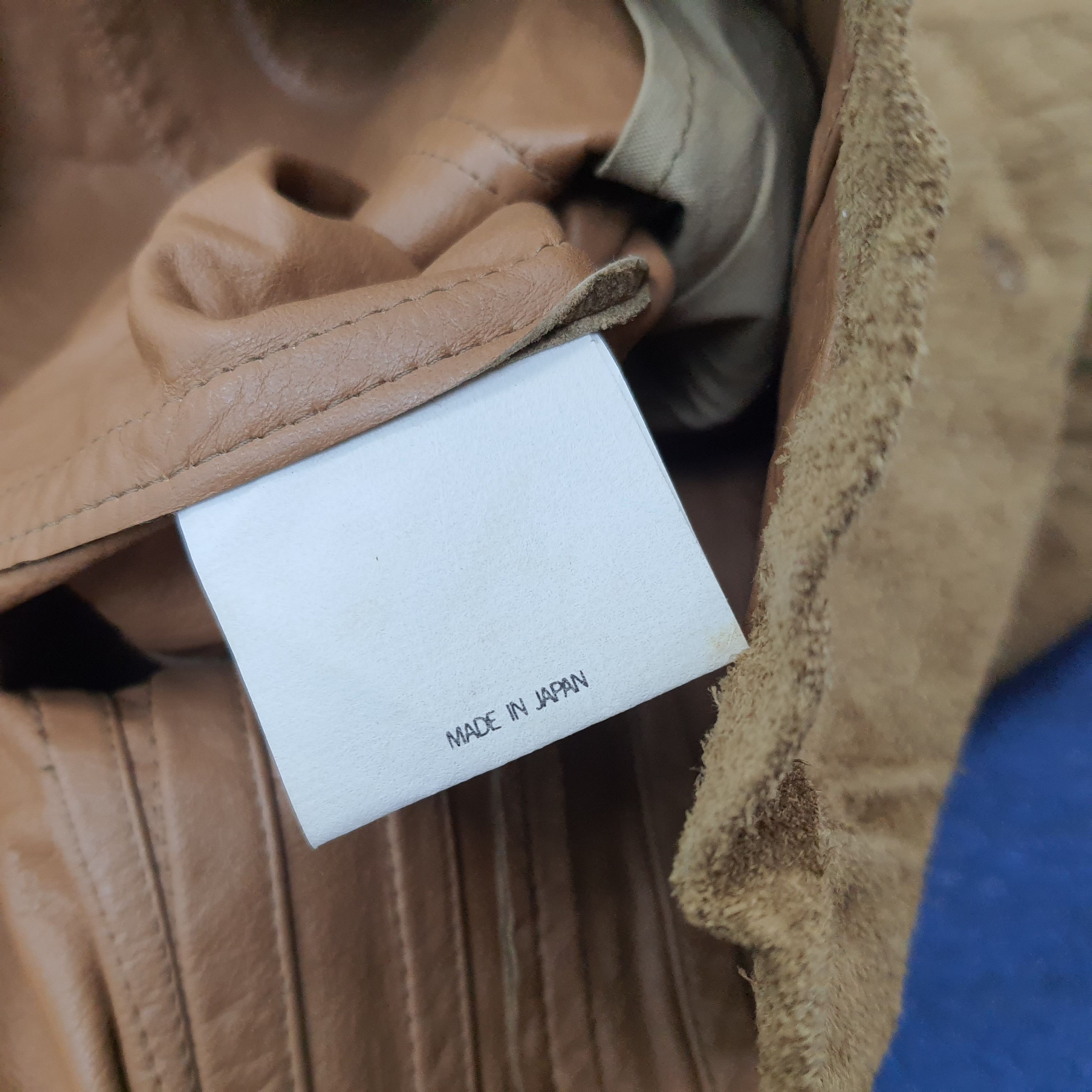 Yohji Yamamoto Vintage Yohji Yamamoto A-57 Leather Skin Vest C242N7 Size US S / EU 44-46 / 1 - 6 Thumbnail