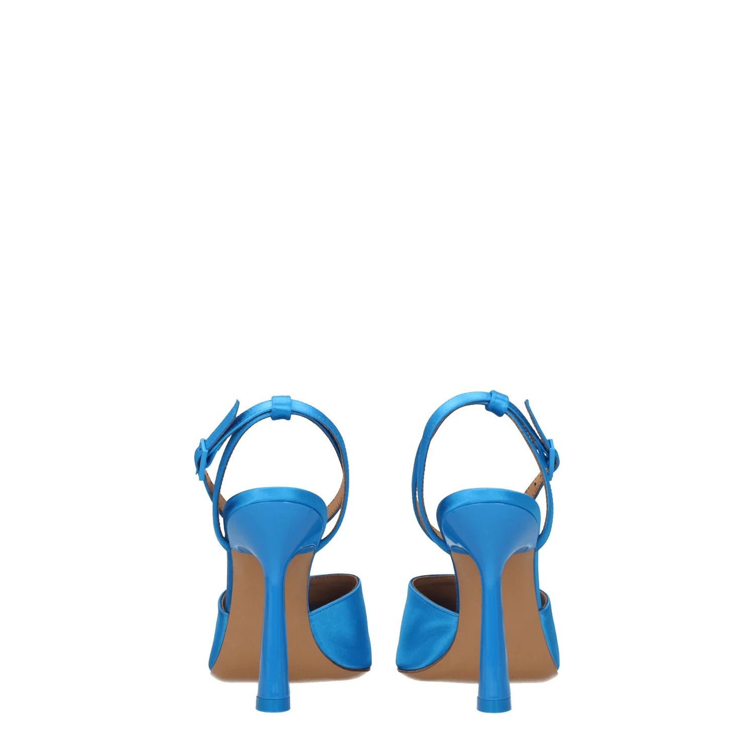 Off-White ob1o1e1124 Satin Sandals in Blue Size US 7 / IT 37 - 5 Thumbnail