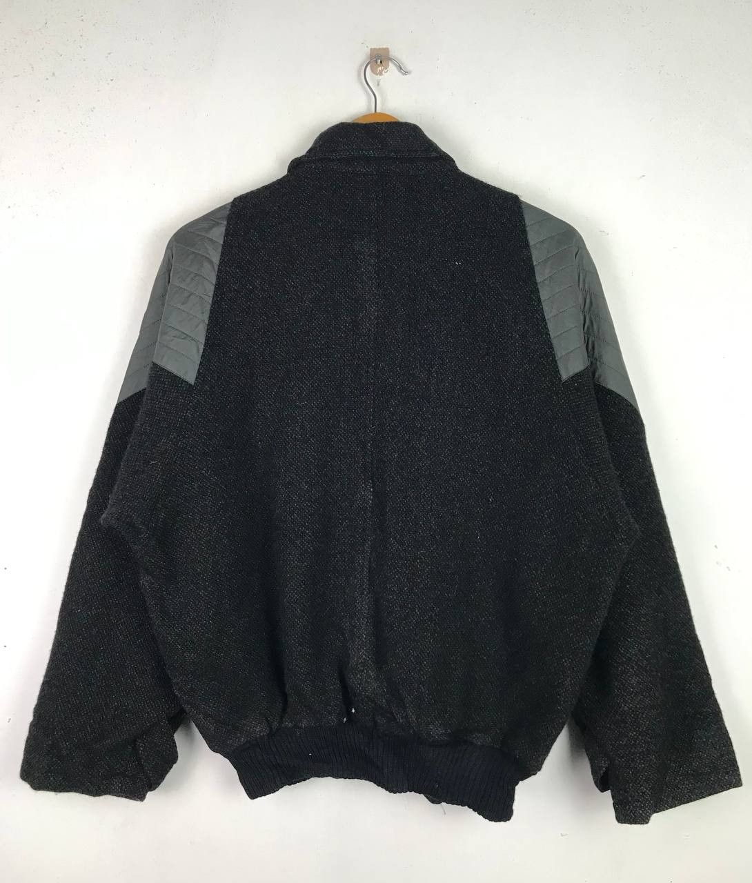 Japanese Brand × Vintage Vintage Rare design wool Bomber Intermezzo Jacket Size US L / EU 52-54 / 3 - 2 Thumbnail