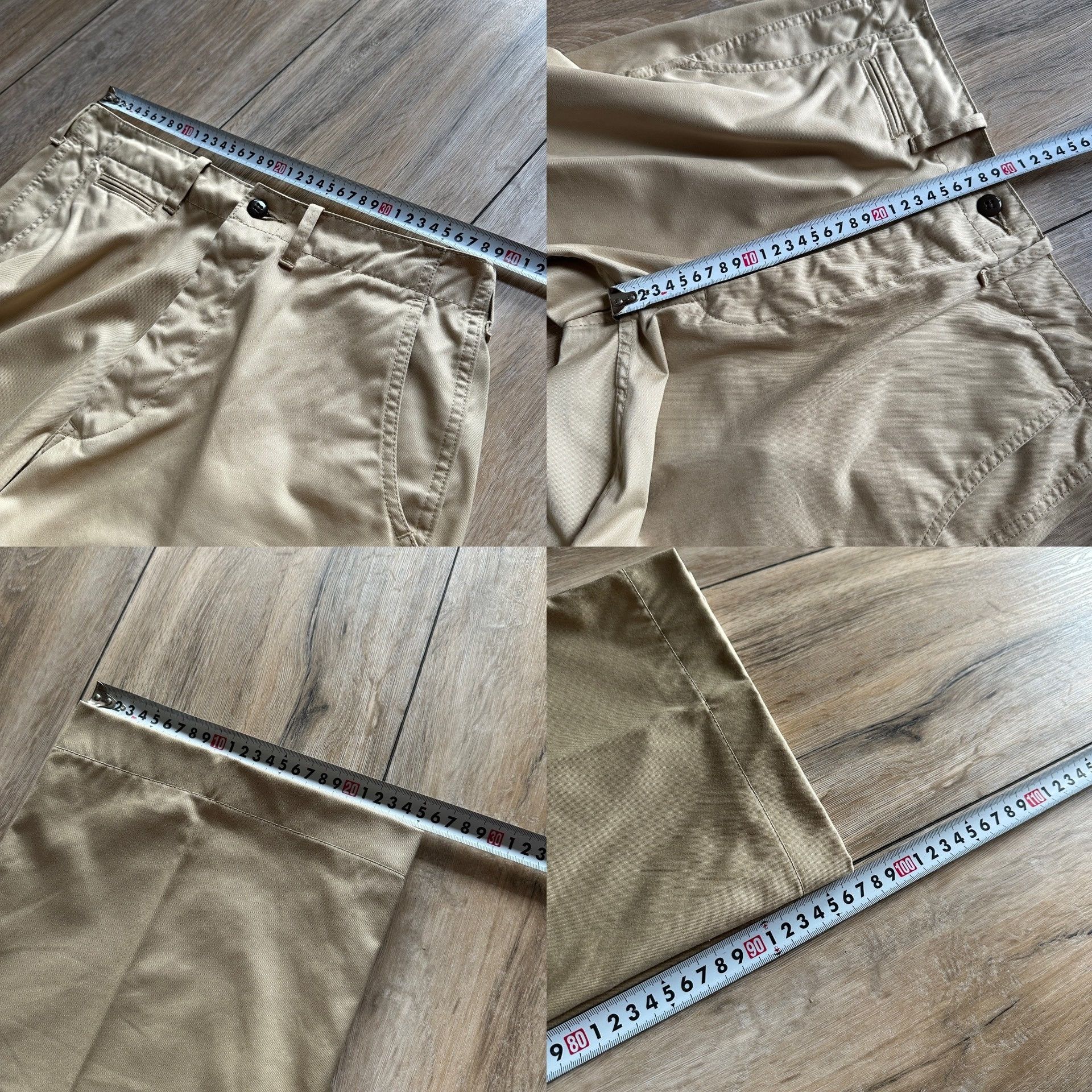 Cushman Cushman Khaki Wide-Leg Pants Size US 32 / EU 48 - 9 Thumbnail