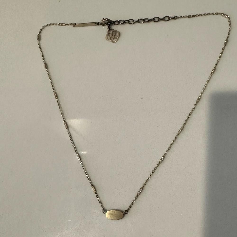 Kendra Scott Kendra Scott Fern Pendant Gold Necklace Size ONE SIZE - 3 Thumbnail