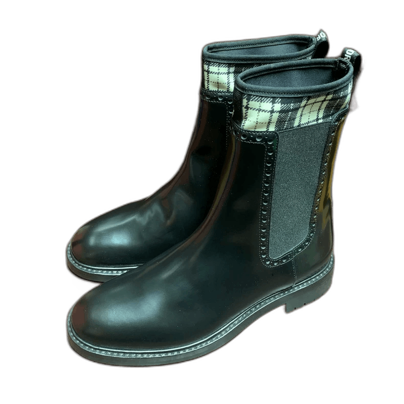 Dior Dior Black Martin Boots Size 36-2505 Size US 5 / IT 35 - 1 Thumbnail
