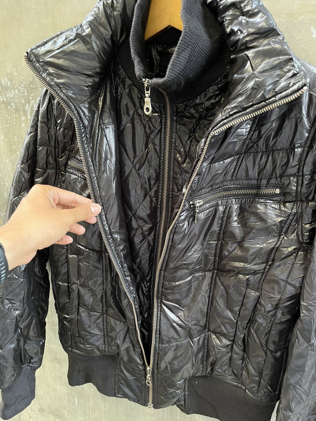Japanese Brand Beno Double zipper Shiny Puffer lgb ifsixwasnine Size US M / EU 48-50 / 2 - 4 Thumbnail