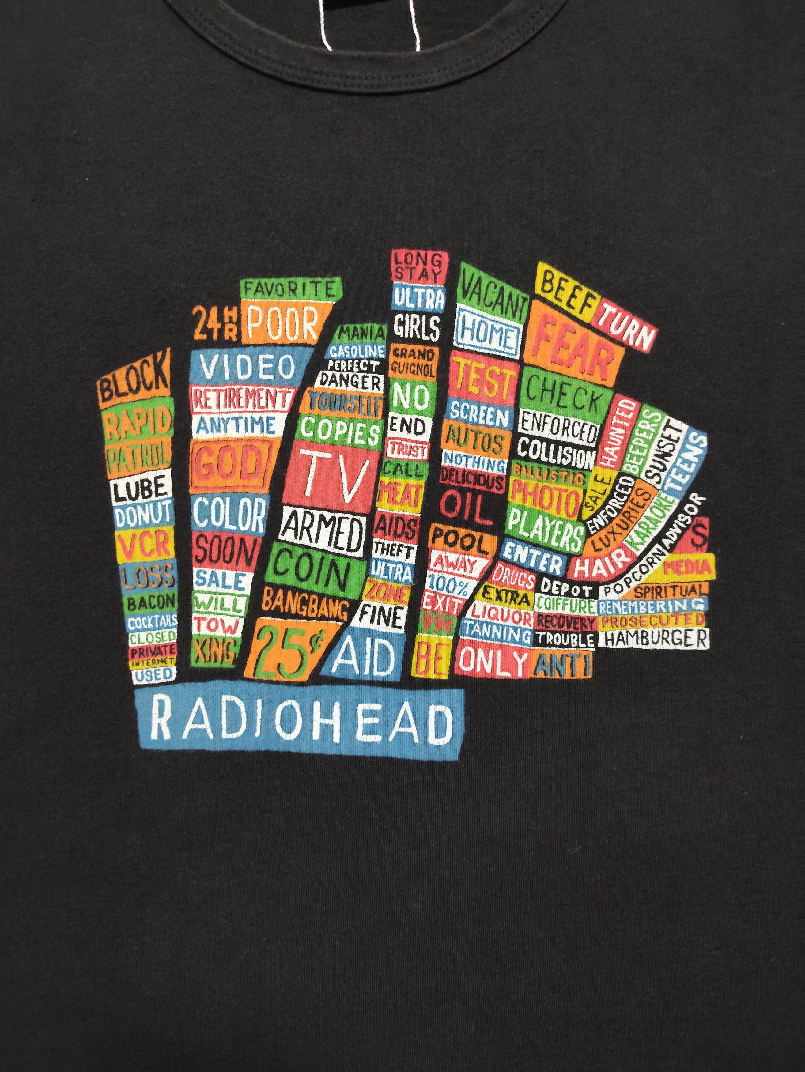 Band Tees Vintage RadioHead Hail To The Thief Size US L / EU 52-54 / 3 - 3 Thumbnail