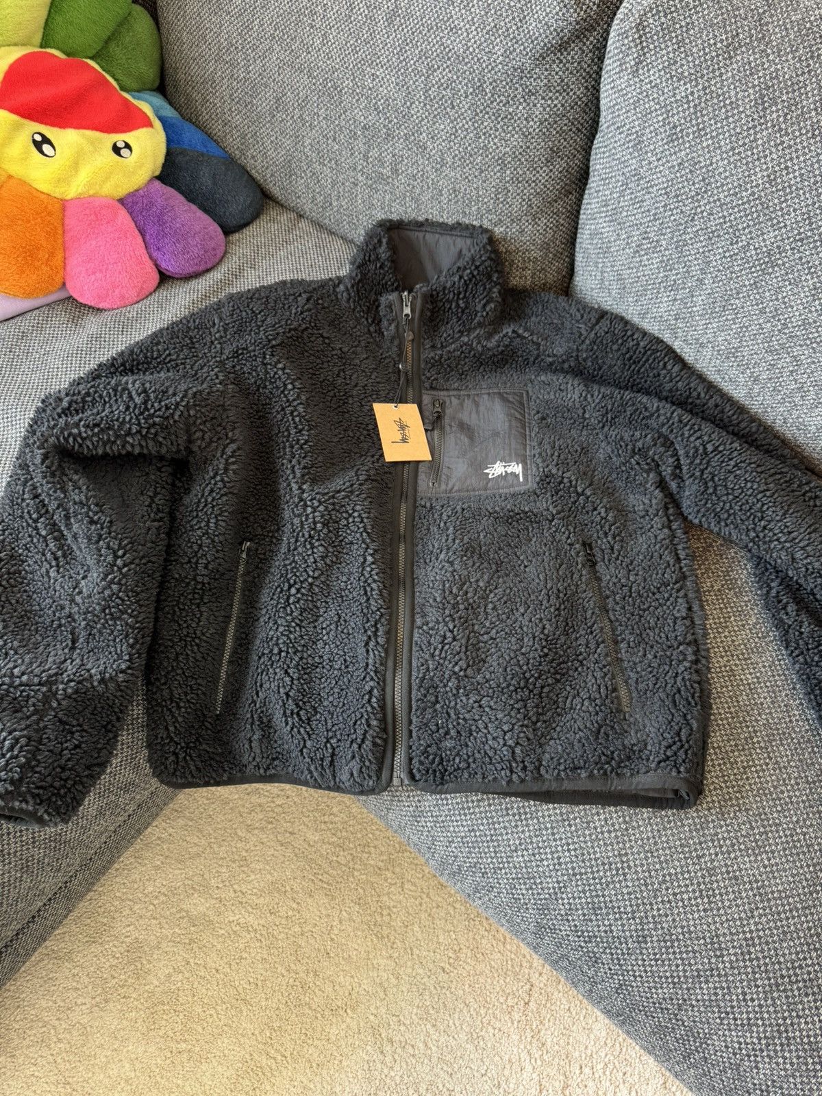 Stussy Stüssy Sherpa Jacket Size L Size US L / EU 52-54 / 3 - 5 Thumbnail