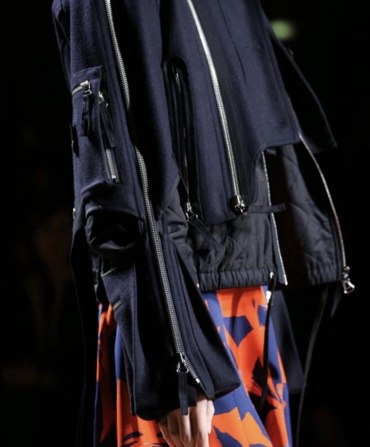 Dries Van Noten Dries van noten 14aw runway zipper bomber Size US M / EU 48-50 / 2 - 6 Thumbnail
